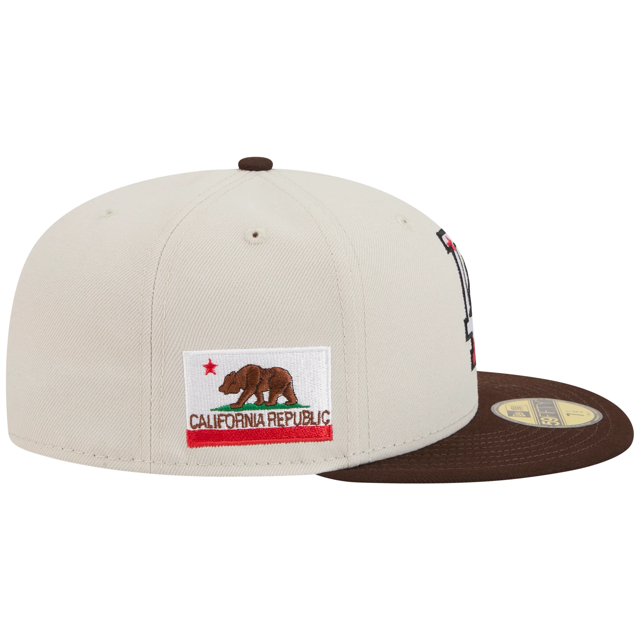 Los Angeles Dodgers Los Angeles Crown the City - Expansion Pack 2.0 - Flag Fill - Stone/Dark Brown - Image 3