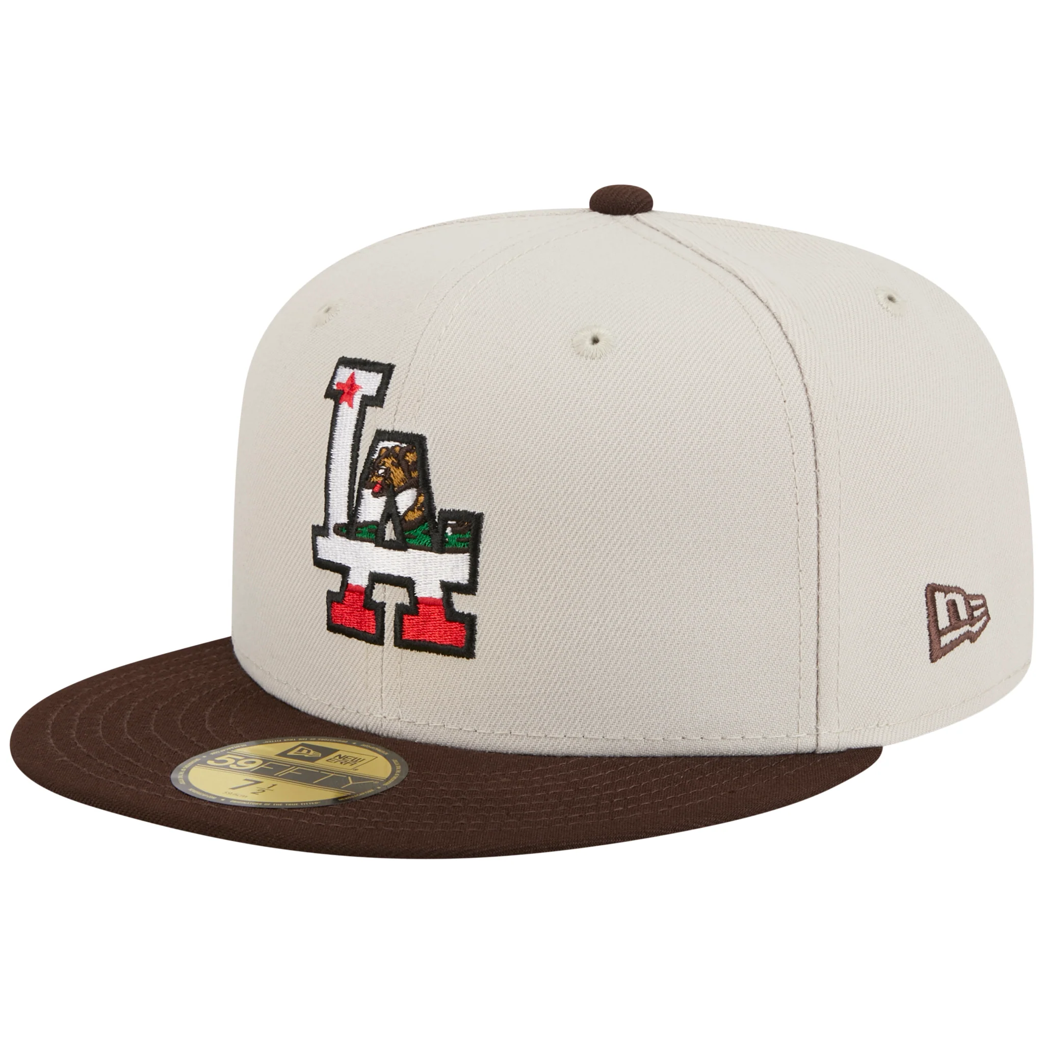 Los Angeles Dodgers Los Angeles Crown the City - Expansion Pack 2.0 - Flag Fill - Stone/Dark Brown - Image 4