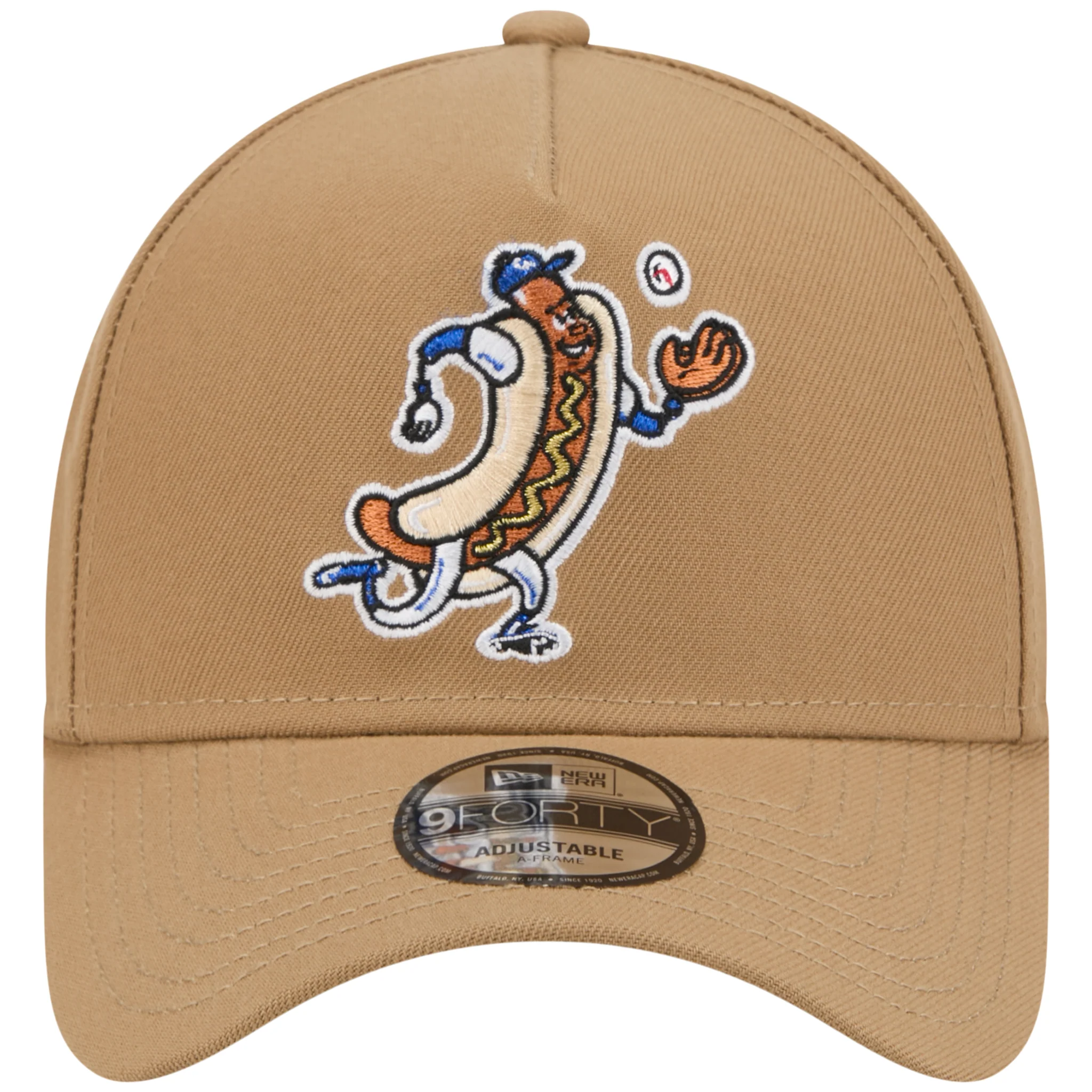 Los Angeles Dodgers Los Angeles Crown the City - Hot Dog - Khaki/Royal New Era 9FORTY - Image 5