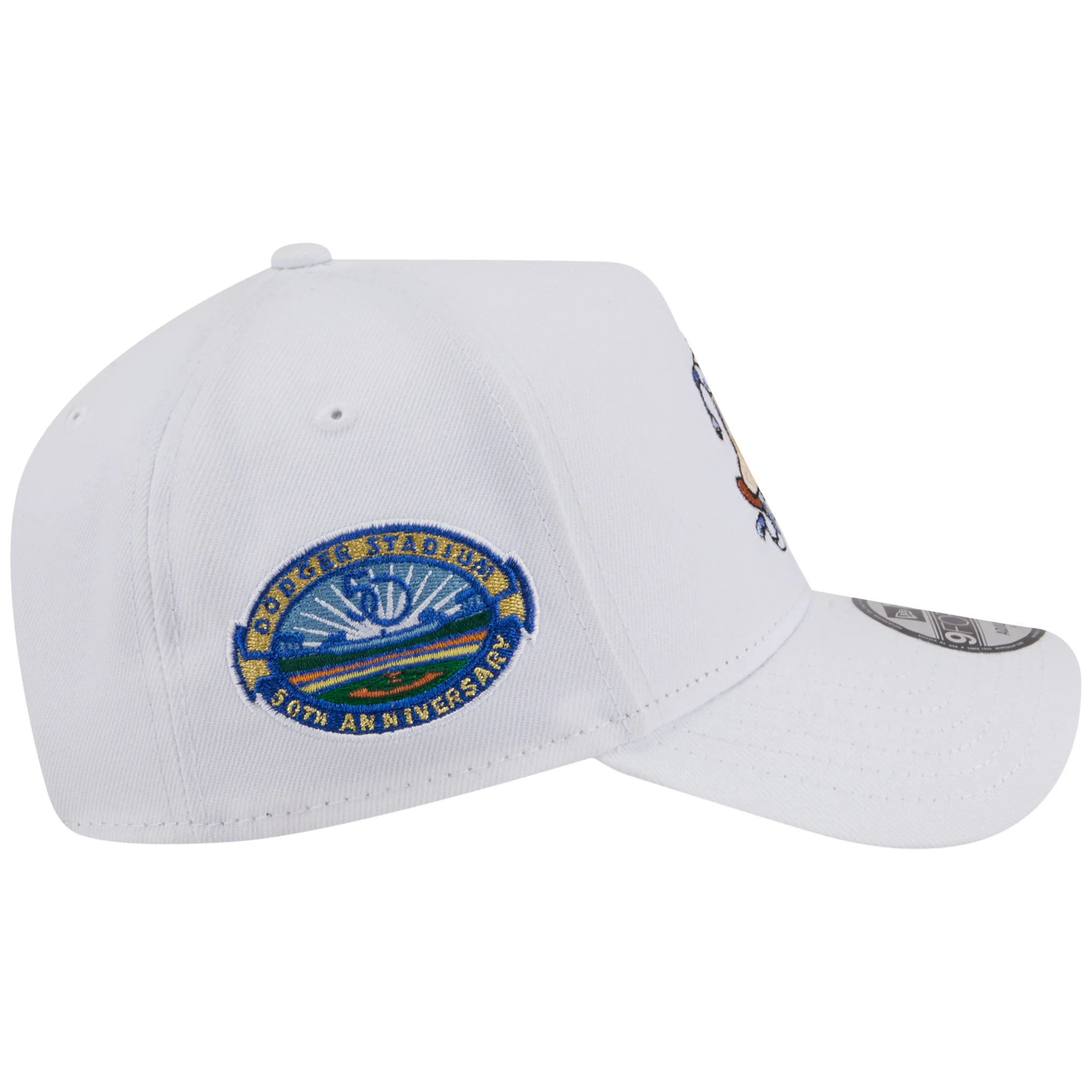 Los Angeles Dodgers Los Angeles Crown the City - Hot Dog - White/White New Era 9FORTY - Image 3