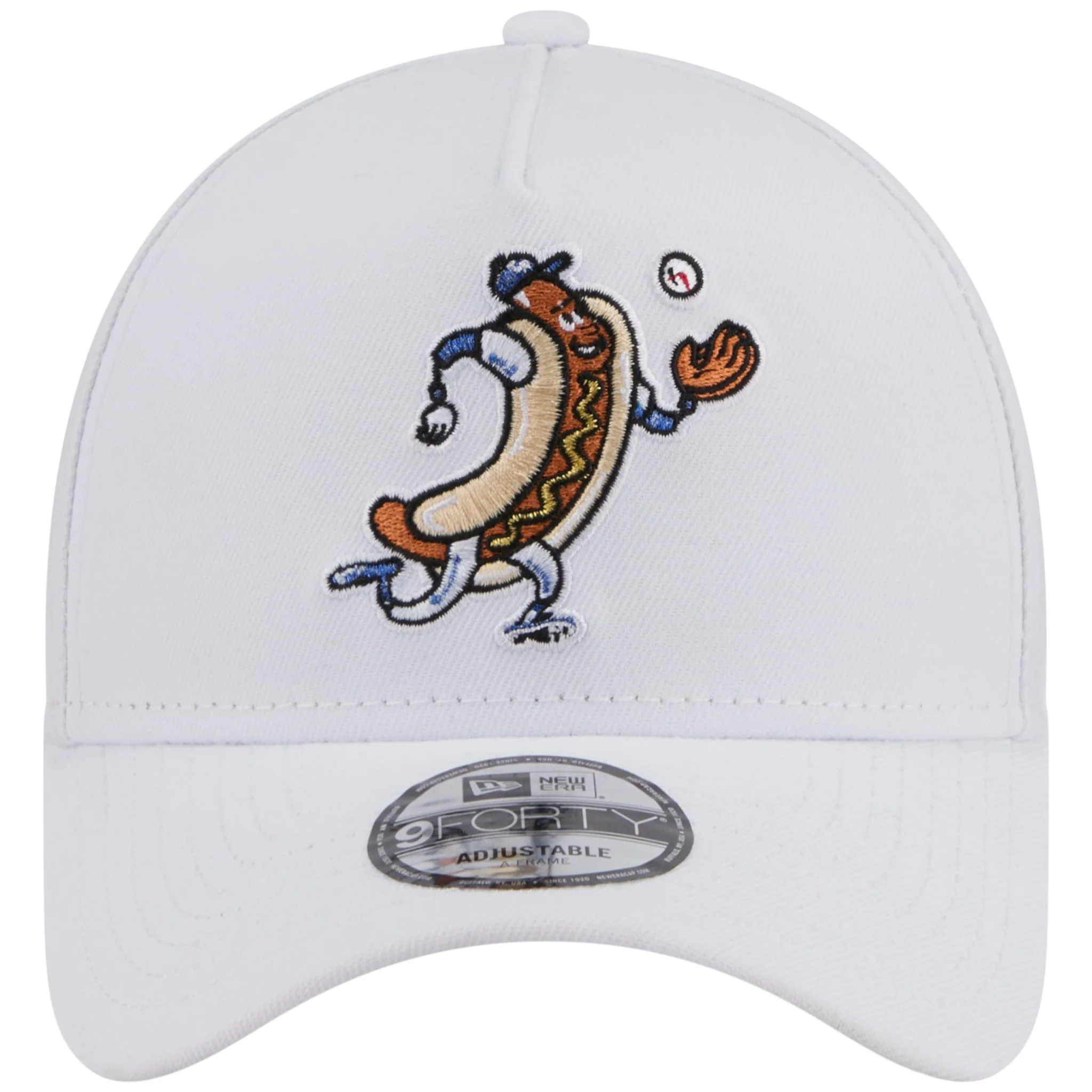 Los Angeles Dodgers Los Angeles Crown the City - Hot Dog - White/White New Era 9FORTY - Image 5