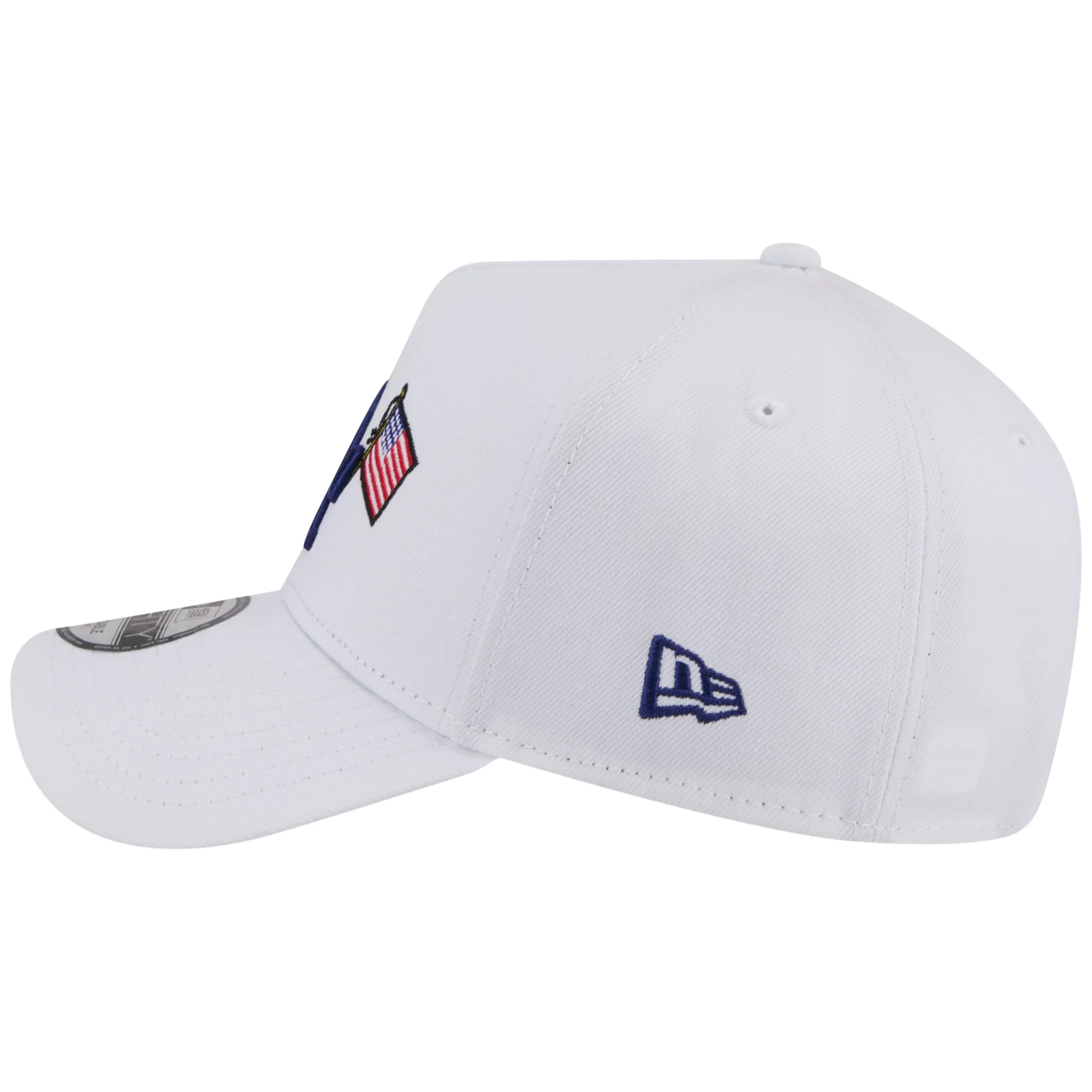 Los Angeles Dodgers Los Angeles Crown the City - JAPAN USA Flags - White/White New Era 9FORTY - Image 6