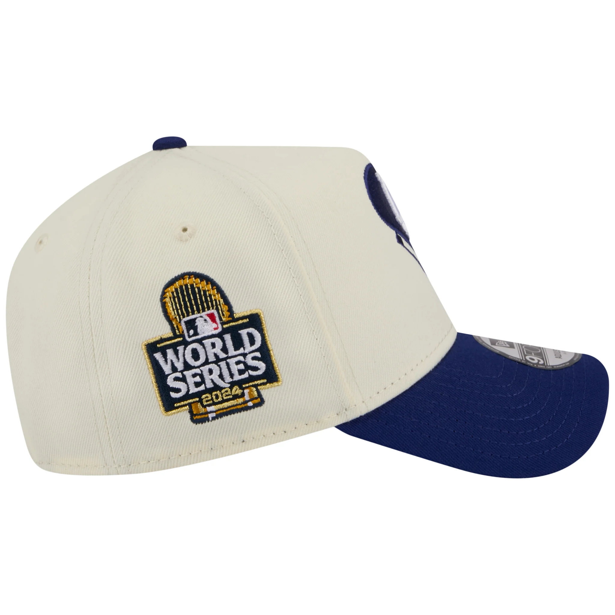 Los Angeles Dodgers Los Angeles Crown the City - LA Heart - Chrome/Royal New Era 9FORTY - Image 3
