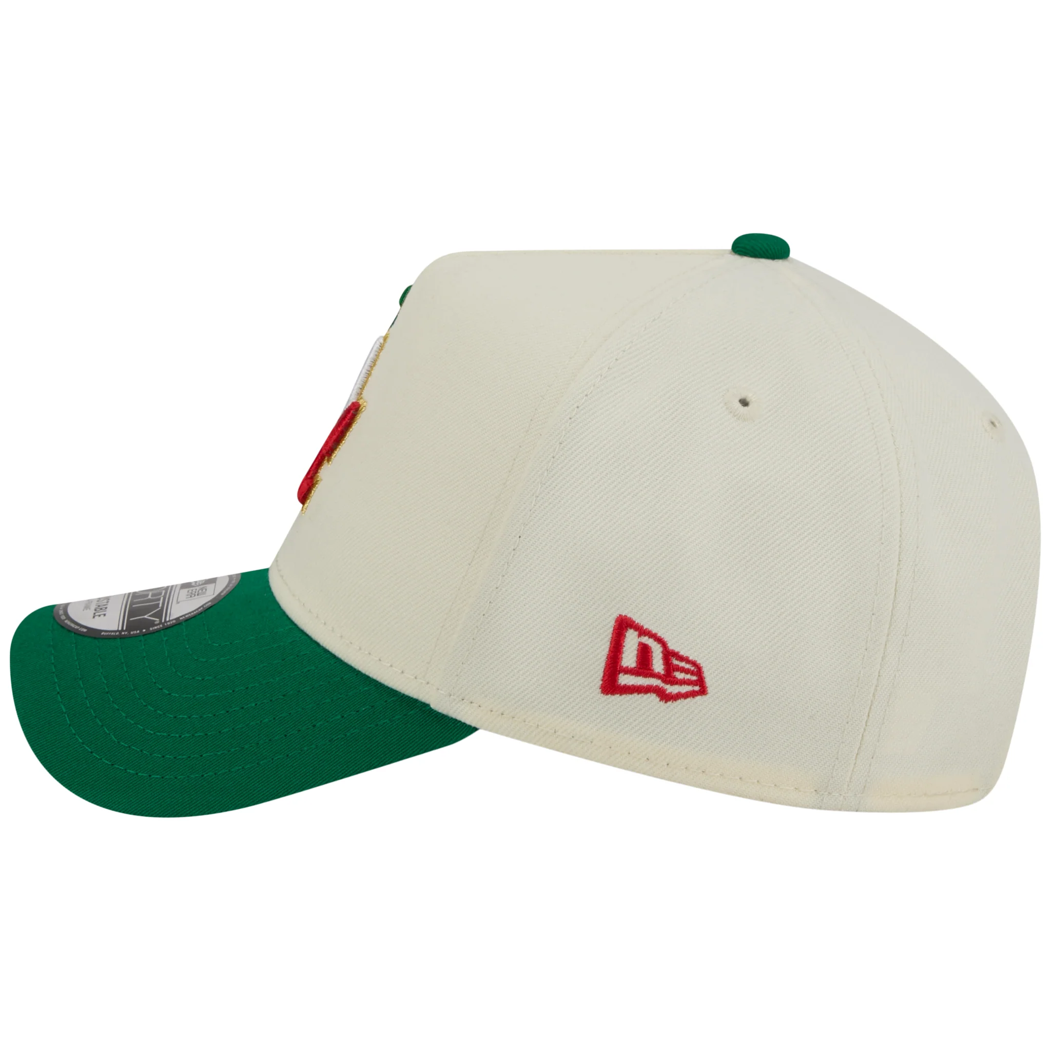 Los Angeles Dodgers Los Angeles Crown the City - MX Flag Fill - Chrome/Green New Era 9FORTY - Image 6