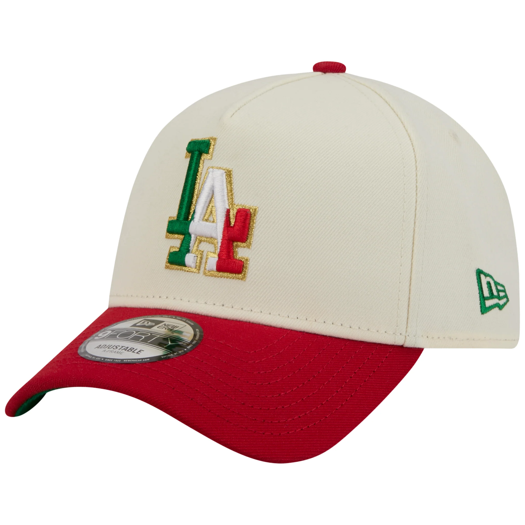Los Angeles Dodgers Los Angeles Crown the City - MX Flag Fill - Chrome/Red New Era 9FORTY - Image 4