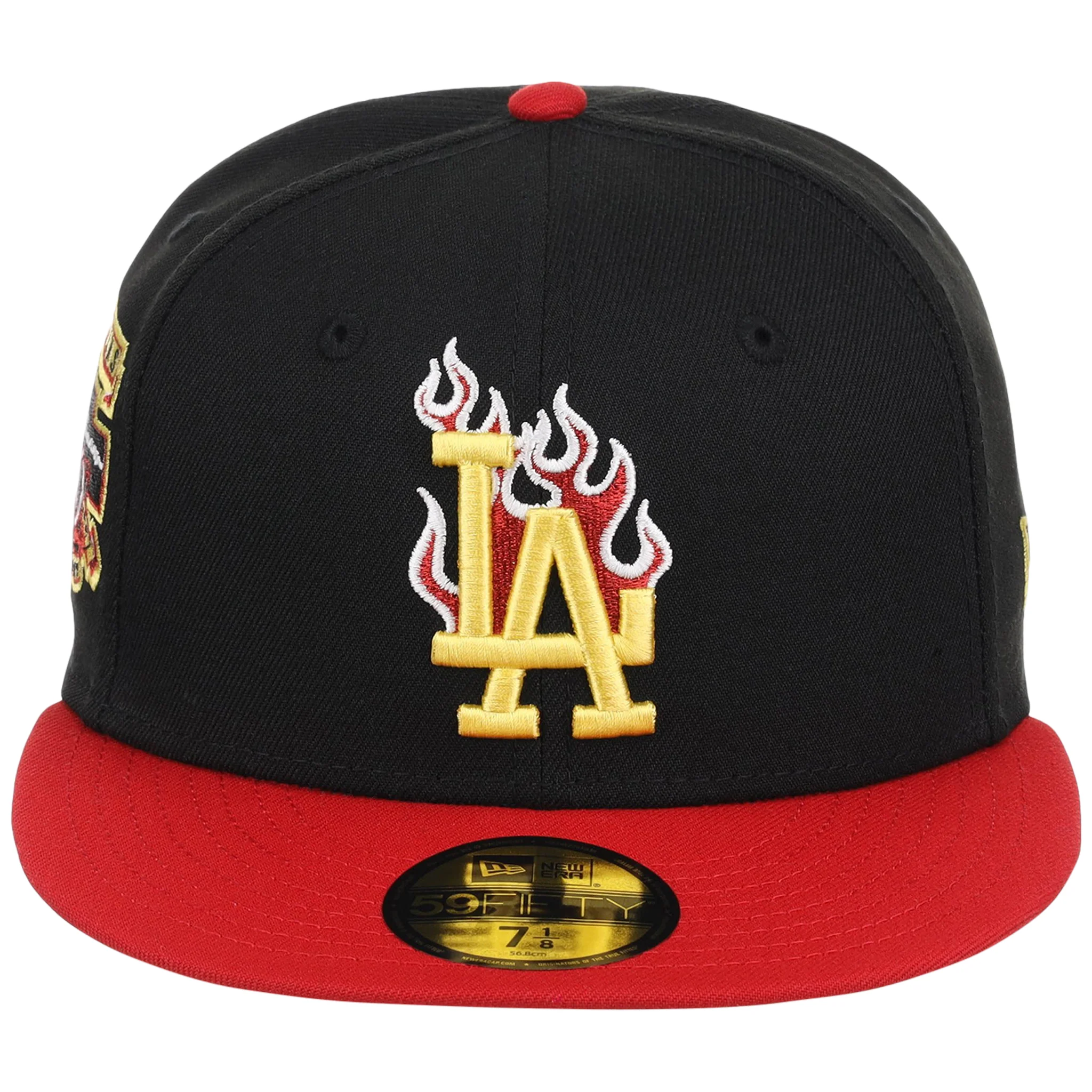 Los Angeles Dodgers - Los Angeles Crown the City New Era 59FIFTY 'Flames' - Image 5
