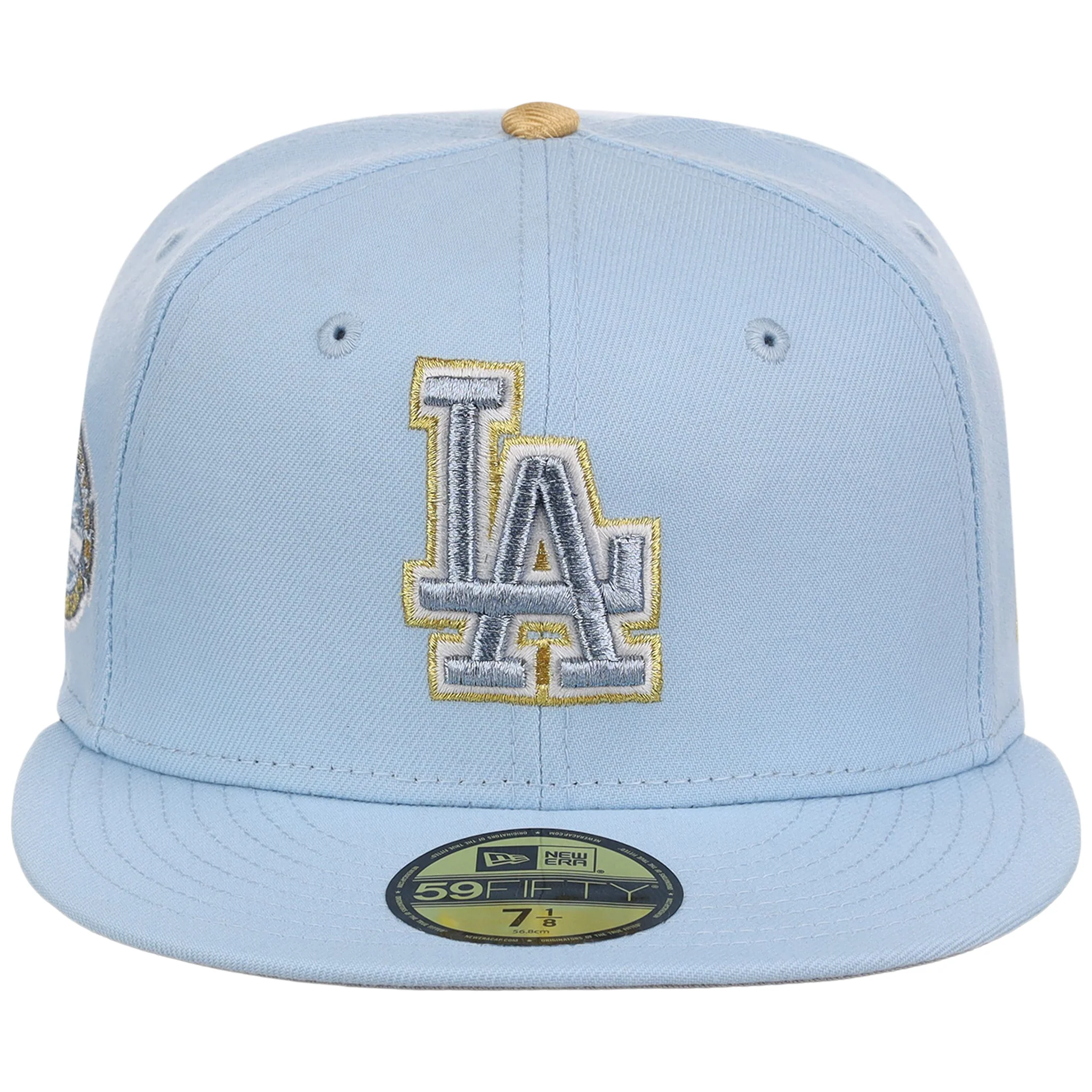 Los Angeles Dodgers - Los Angeles Crown the City New Era 59FIFTY Sky Blue - Image 5