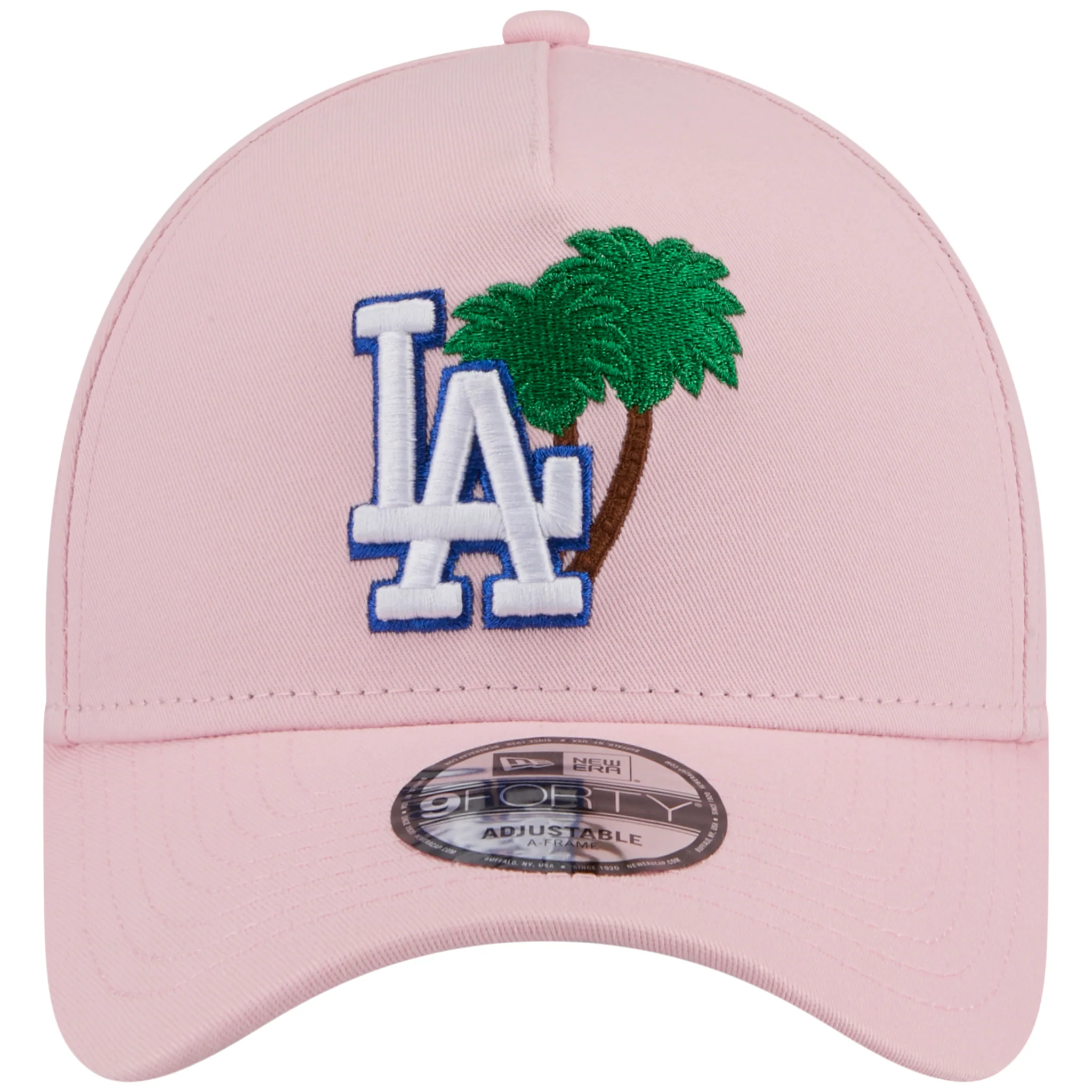 Los Angeles Dodgers Los Angeles Crown the City - Palm - Pink/Pink New Era 9FORTY - Image 5