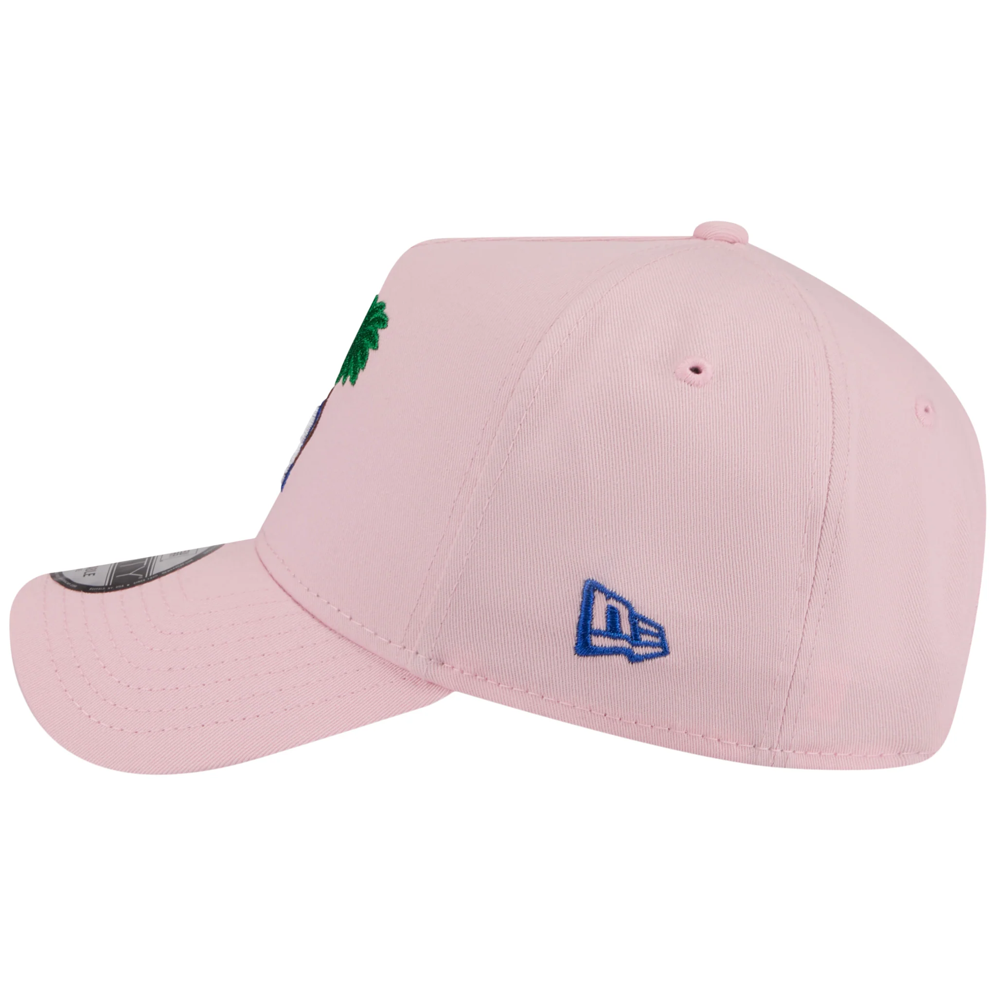 Los Angeles Dodgers Los Angeles Crown the City - Palm - Pink/Pink New Era 9FORTY - Image 6