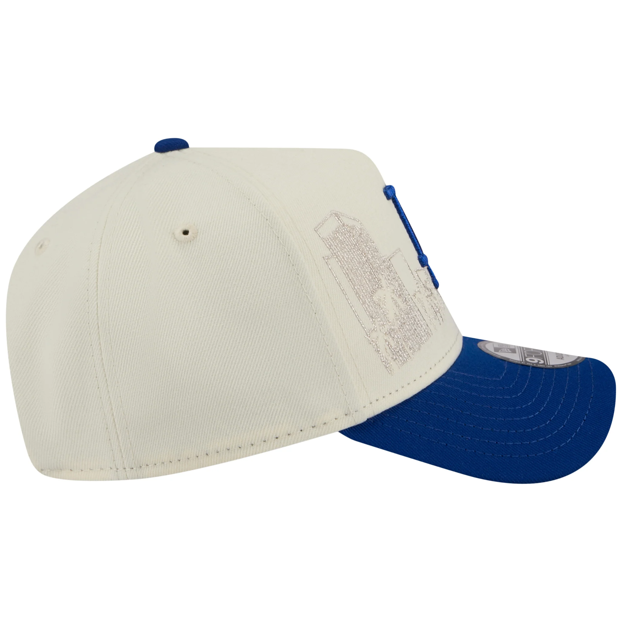 Los Angeles Dodgers Los Angeles Crown the City - Skyline - Chrome/Royal New Era 9FORTY - Image 3
