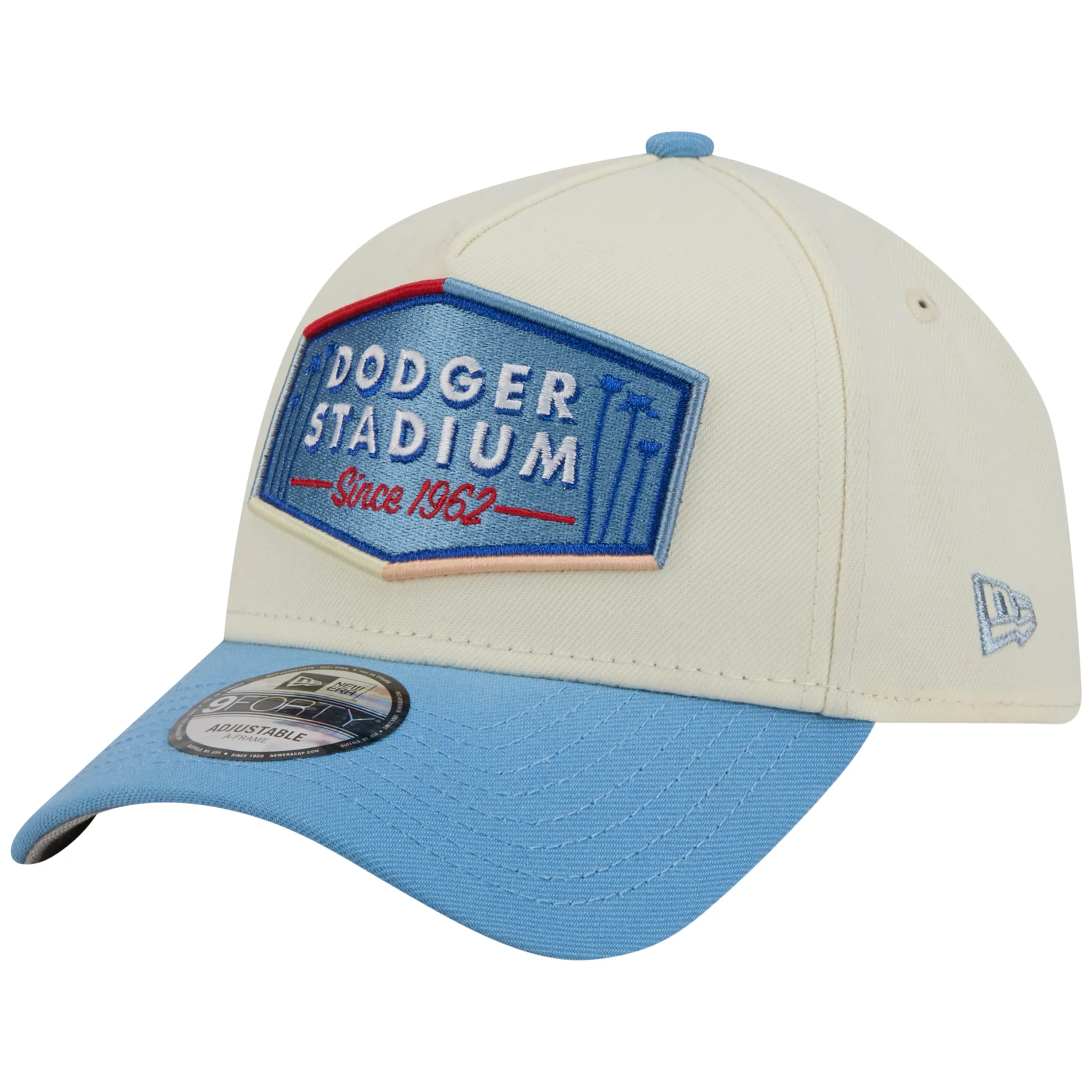 Los Angeles Dodgers Los Angeles Crown the City - Stadium - Chrome/Sky New Era 9FORTY - Image 4