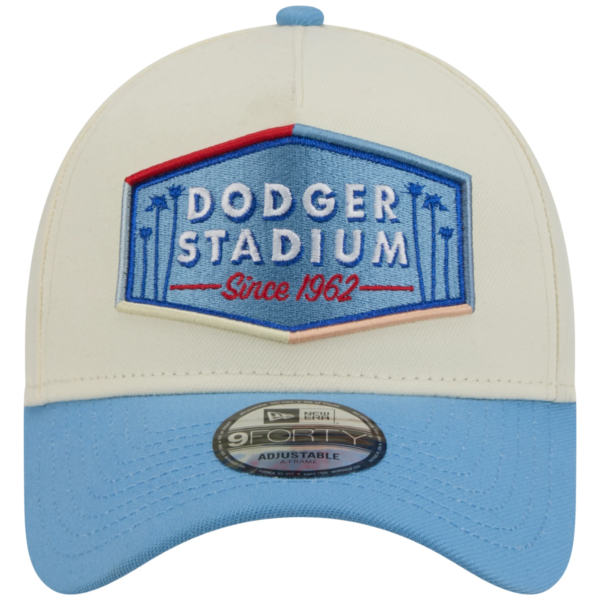 Los Angeles Dodgers Los Angeles Crown the City - Stadium - Chrome/Sky New Era 9FORTY - Image 5