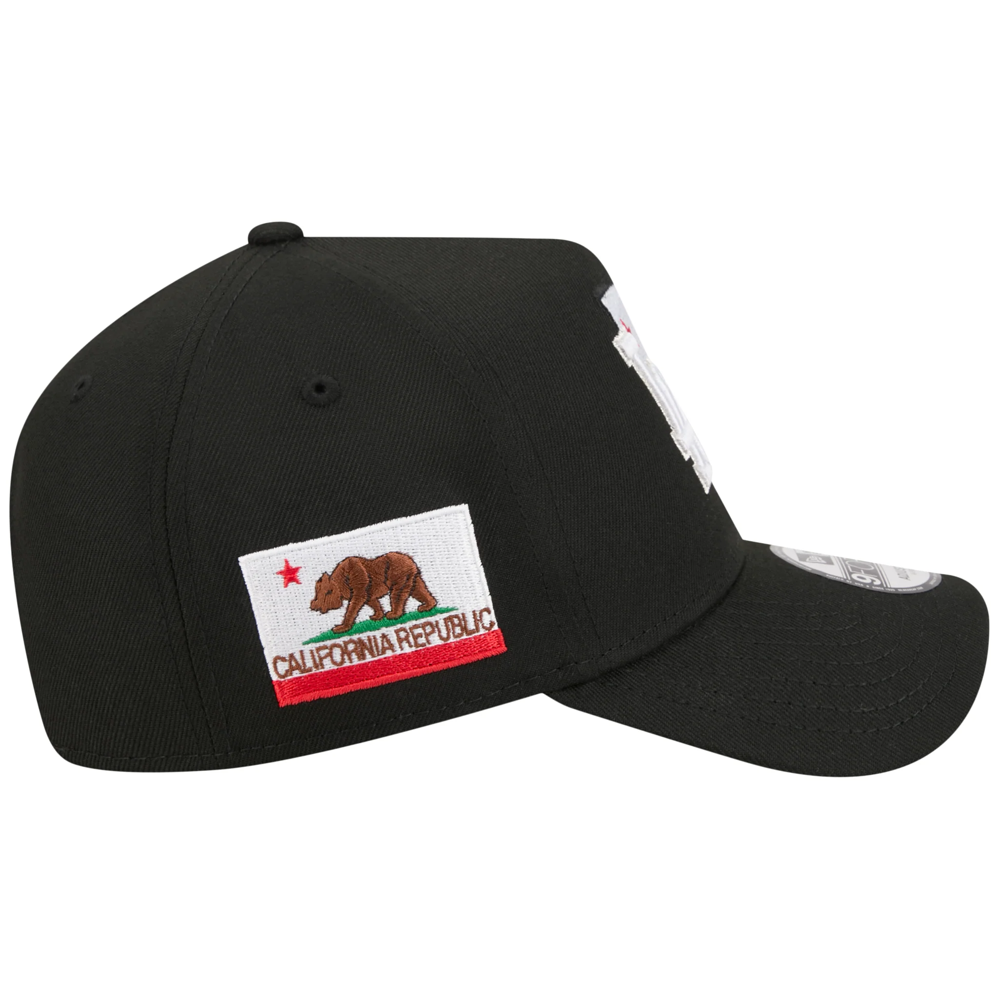 Los Angeles Dodgers Los Angeles Crown the City - State Flag Fill - Black/Black New Era 9FORTY - Image 3