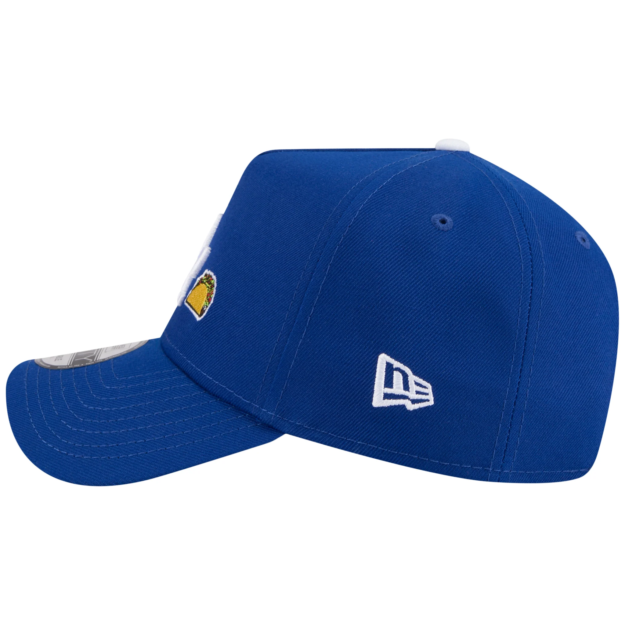 Los Angeles Dodgers Los Angeles Crown the City - Taco - Royal/Royal New Era 9FORTY - Image 6