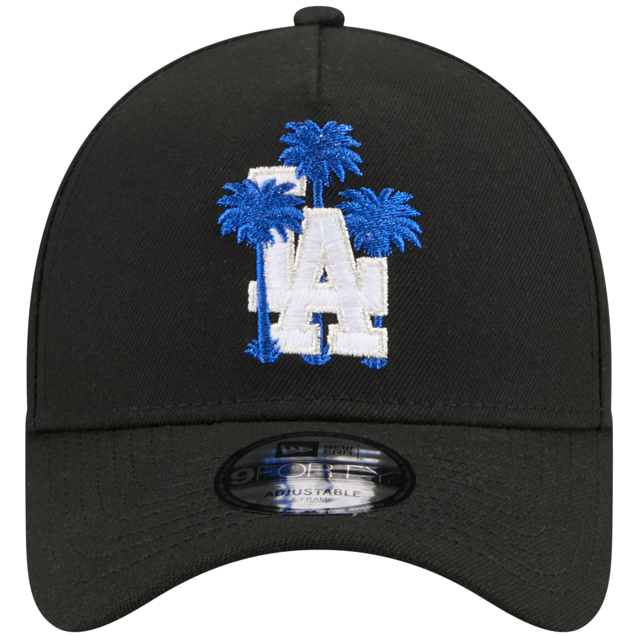 Los Angeles Dodgers Los Angeles Crown the City - Trees - Black/Black New Era 9FORTY - Image 5