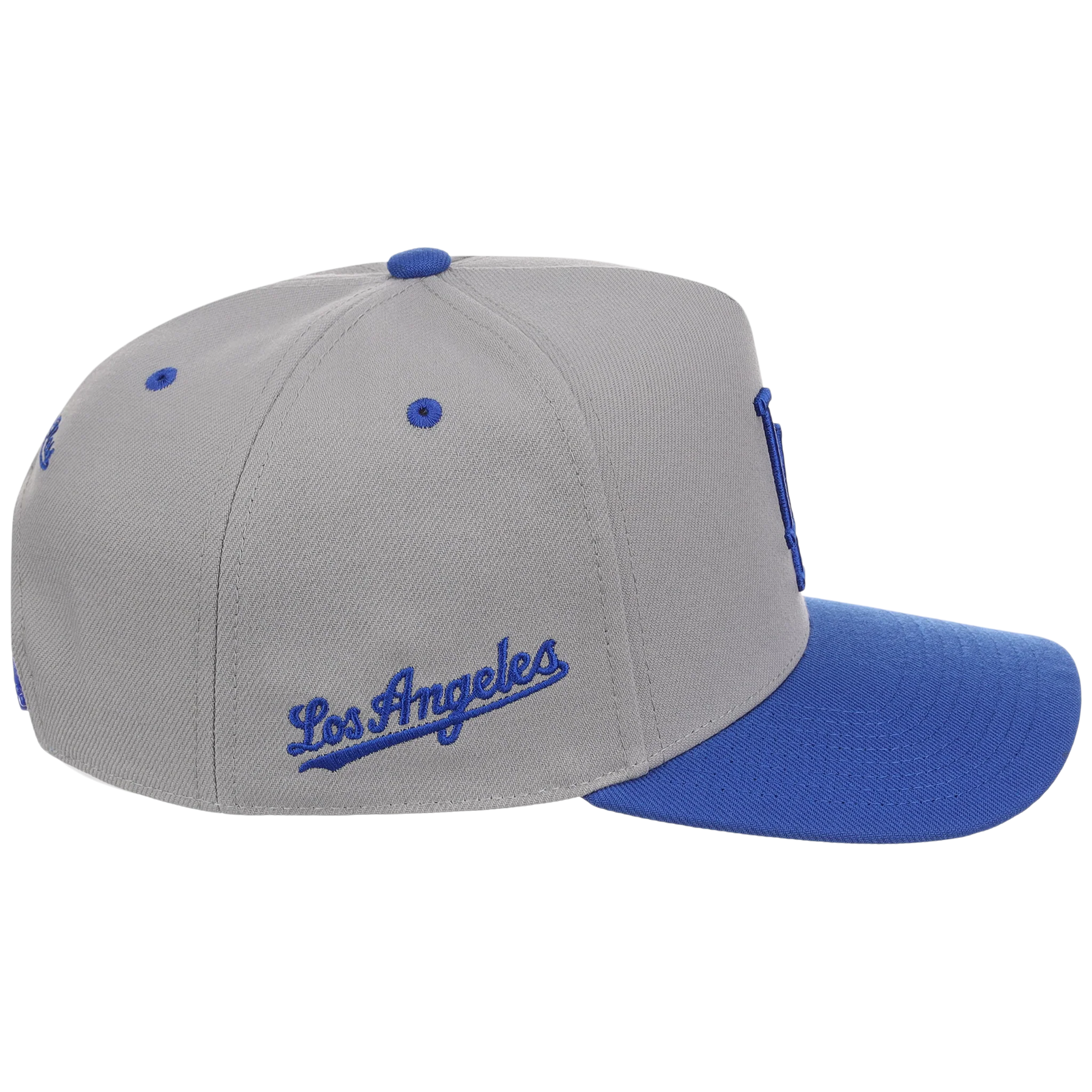 Los Angeles Dodgers Mitchell & Ness MLB 'Era Flip' Heritage Series Pro Pinch - Grey/Royal - Image 3