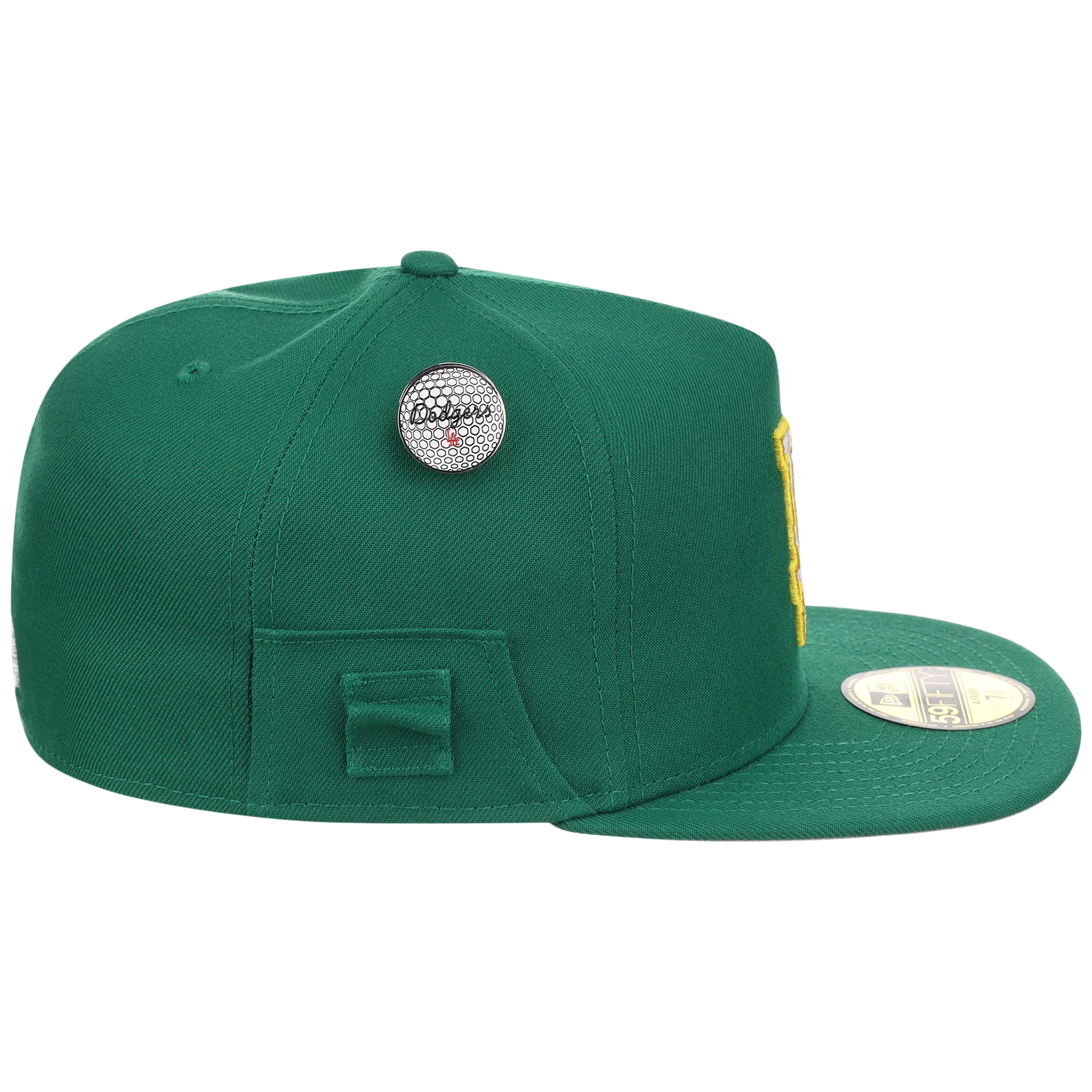 Los Angeles Dodgers MLB Augusta Bloom New Era 59FIFTY w/ Golf Pin - Image 4