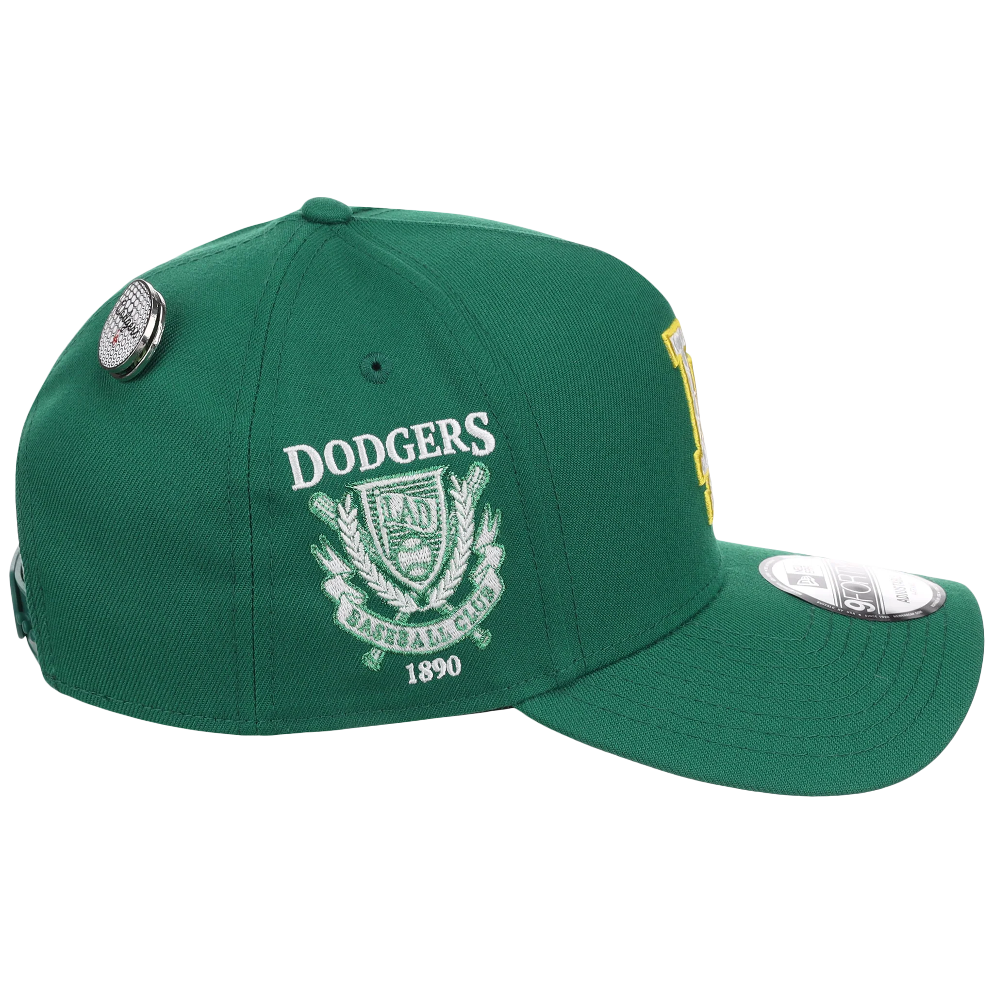 Los Angeles Dodgers MLB Augusta Bloom New Era 9FORTY w/ Golf Pin - Image 4