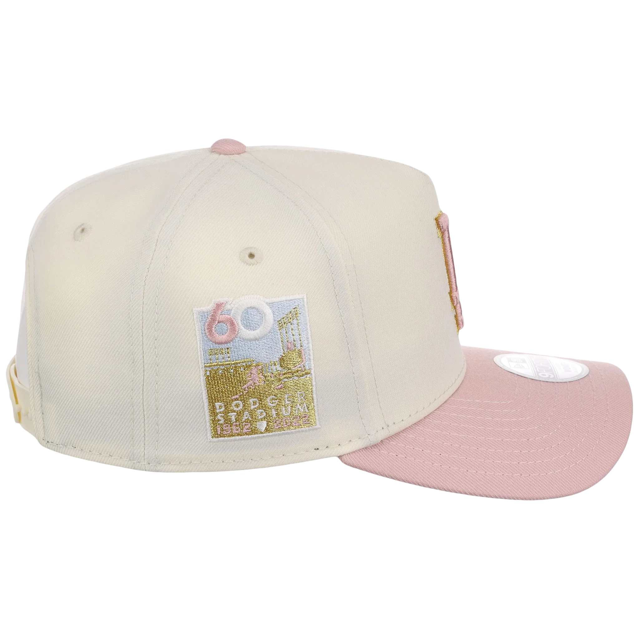 Los Angeles Dodgers MLB 'Petal Dust' Women's New Era 9FORTY - Image 3