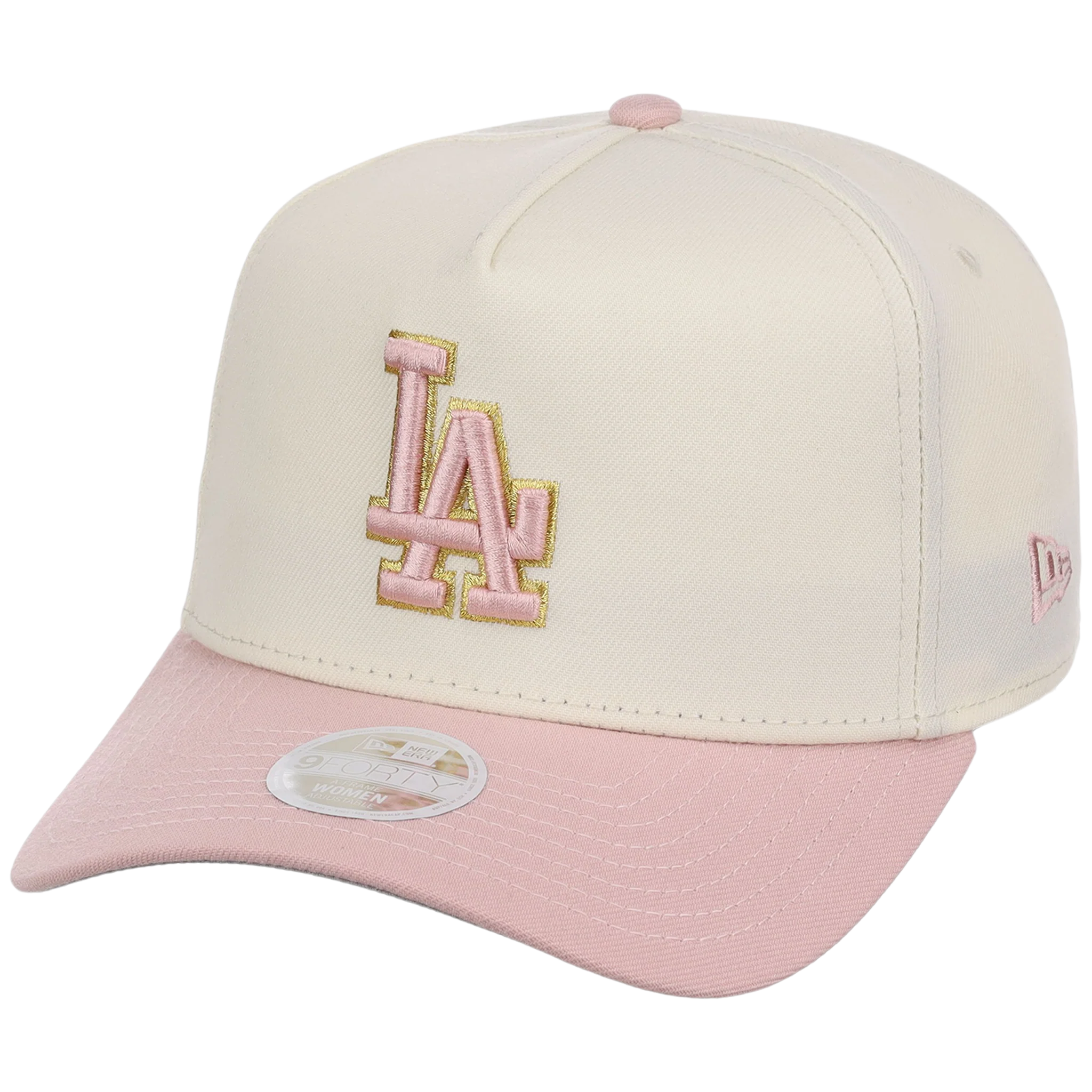 Los Angeles Dodgers MLB 'Petal Dust' Women's New Era 9FORTY - Image 4