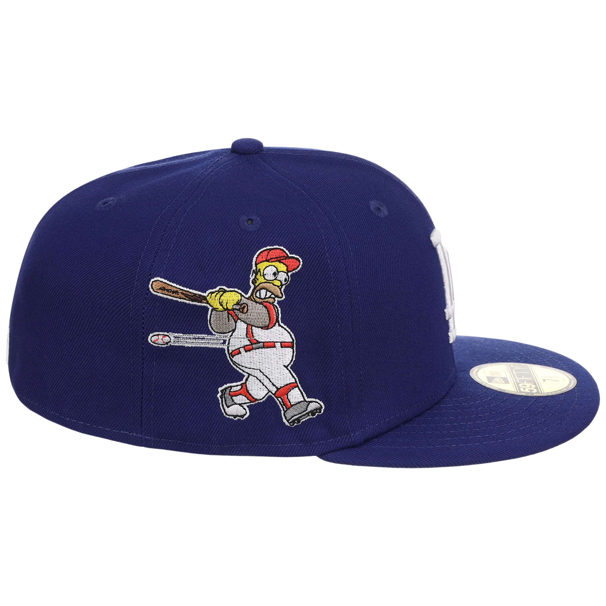 Los Angeles Dodgers MLB Simpsons Homer at the Bat 'Wonderbat' New Era 59FIFTY - Image 3