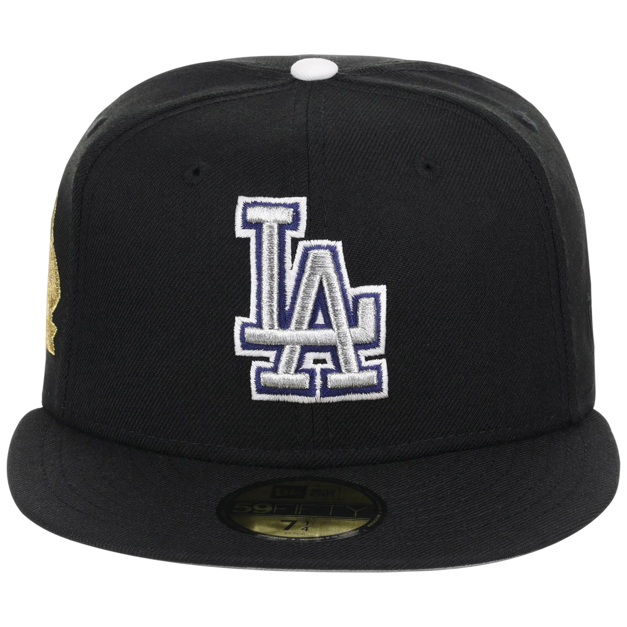 Los Angeles Dodgers MLB 'TOP 4' New Era 59FIFTY Collection - Black/Black - Image 5