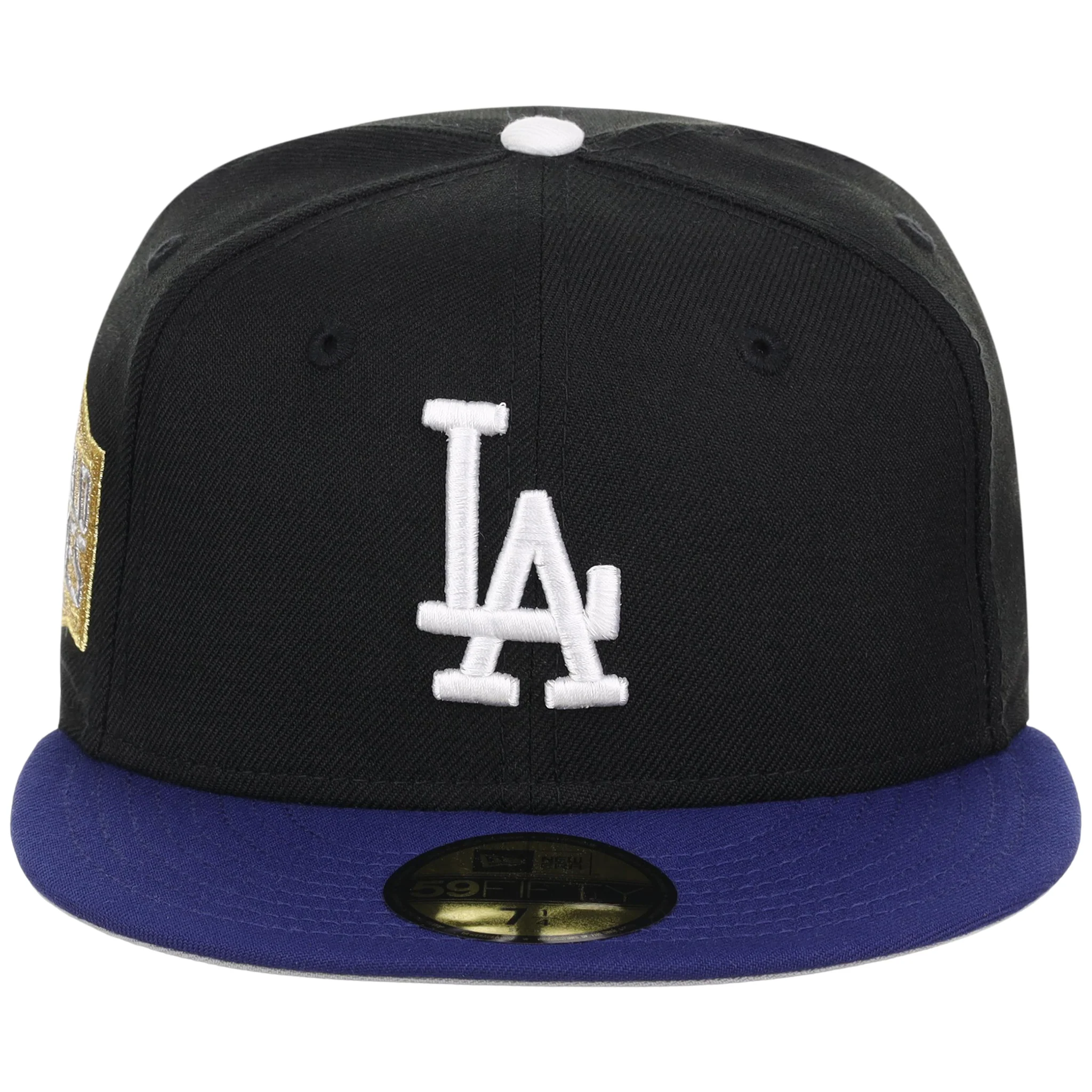 Los Angeles Dodgers MLB 'TOP 4' New Era 59FIFTY Collection - Black/Royal - Image 5