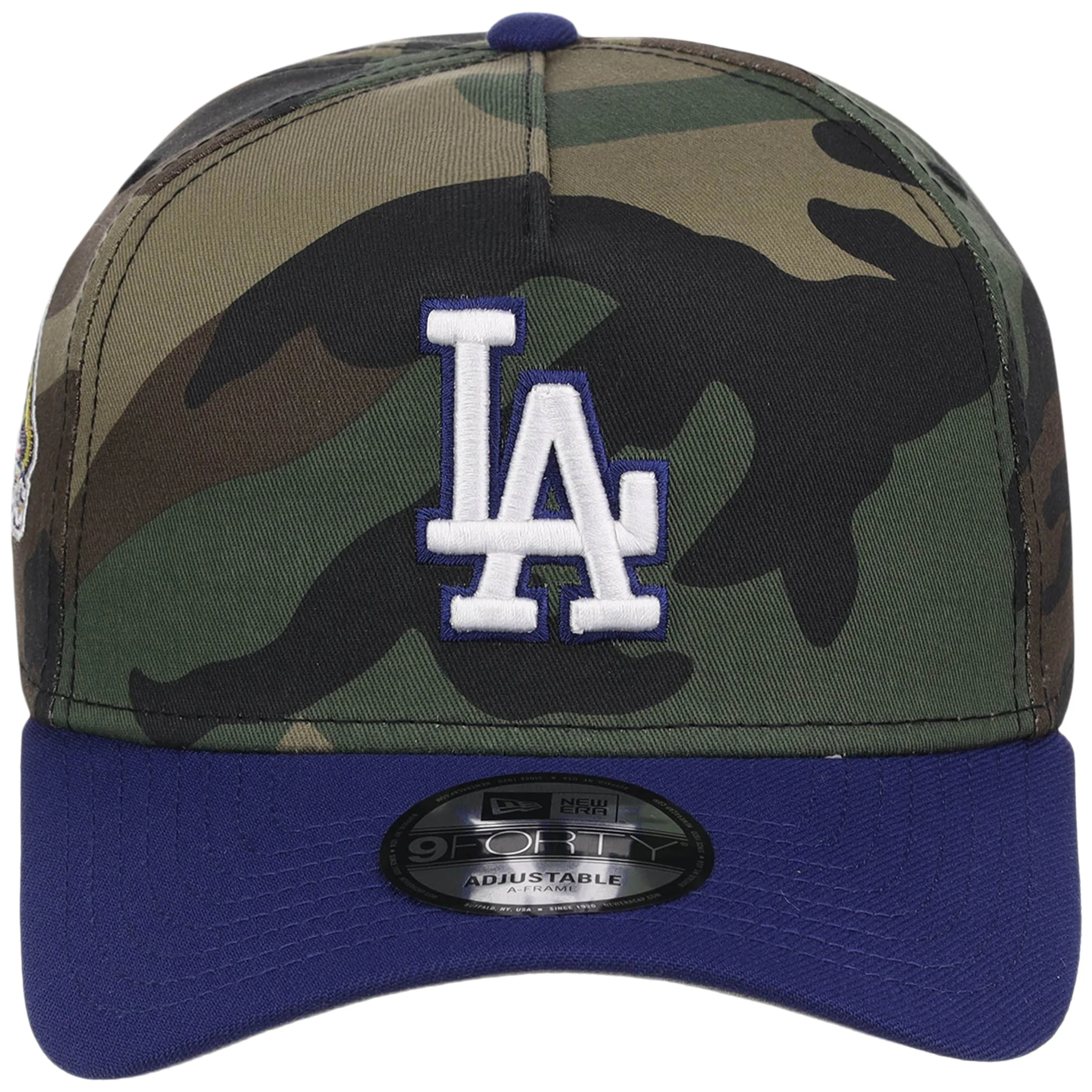 Los Angeles Dodgers MLB Woodland Contrast New Era 9FORTY - Image 5