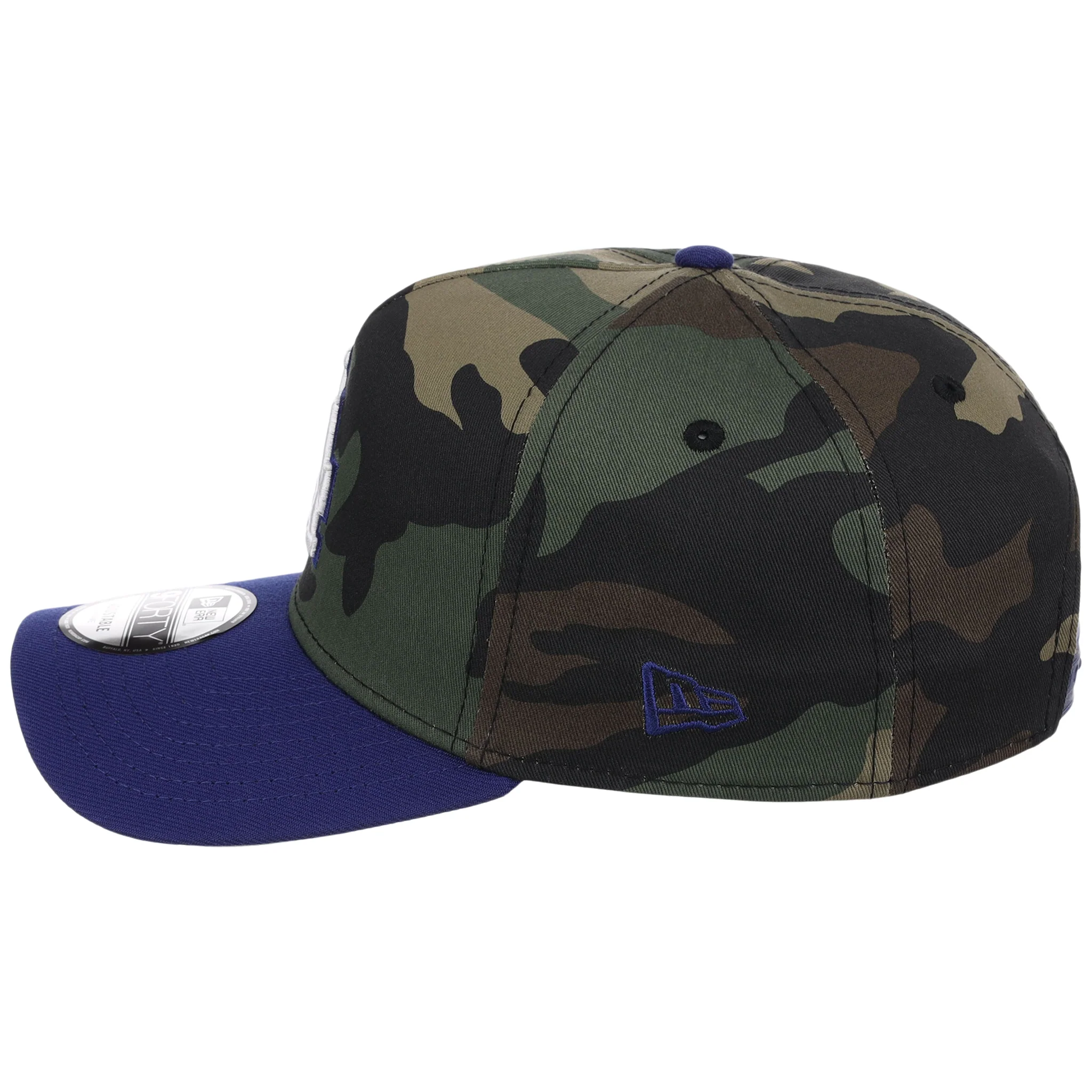 Los Angeles Dodgers MLB Woodland Contrast New Era 9FORTY - Image 6
