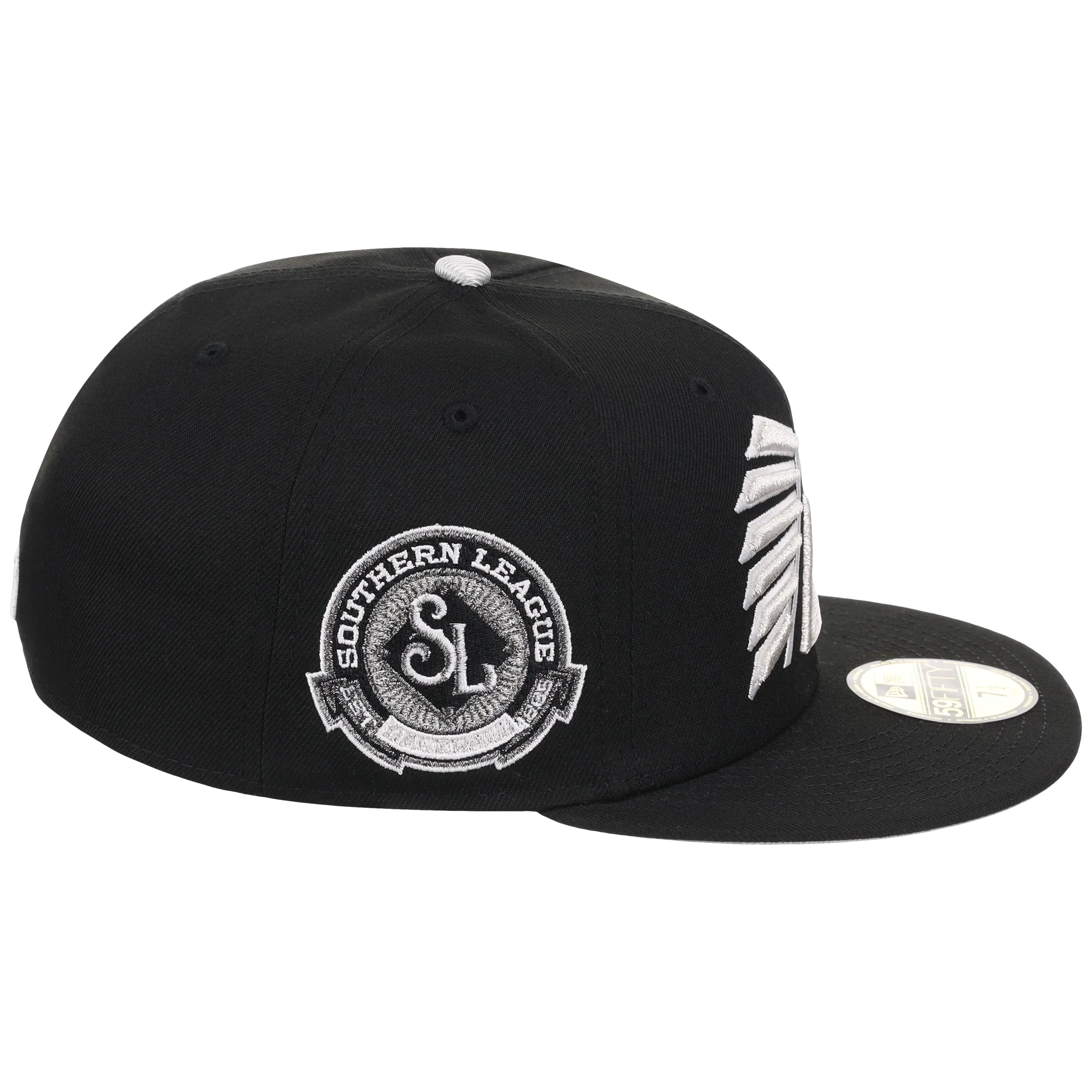 Memphis Chicks 8-bit Terror New Era 59FIFTY - Black/Black - Image 3