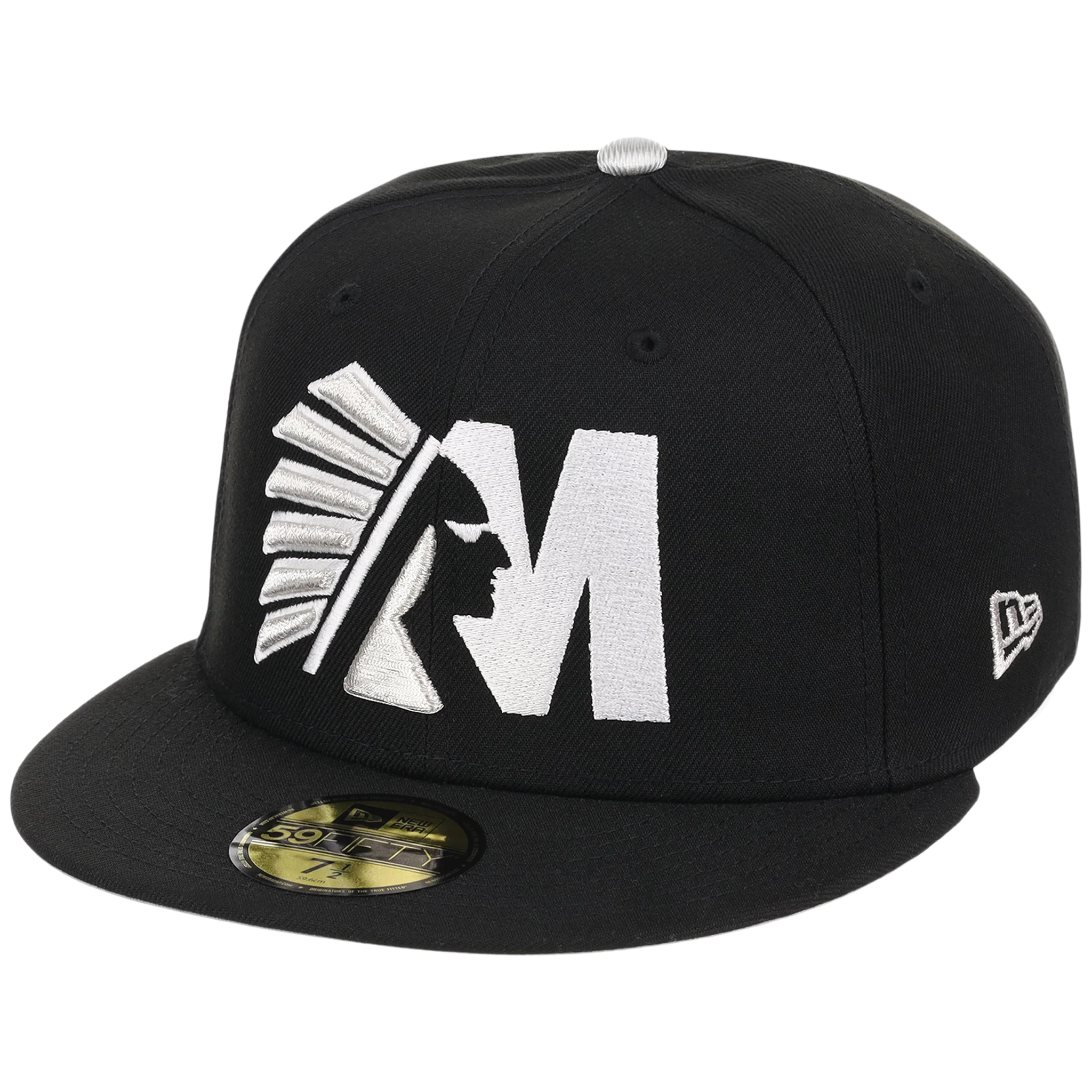 Memphis Chicks 8-bit Terror New Era 59FIFTY - Black/Black - Image 4
