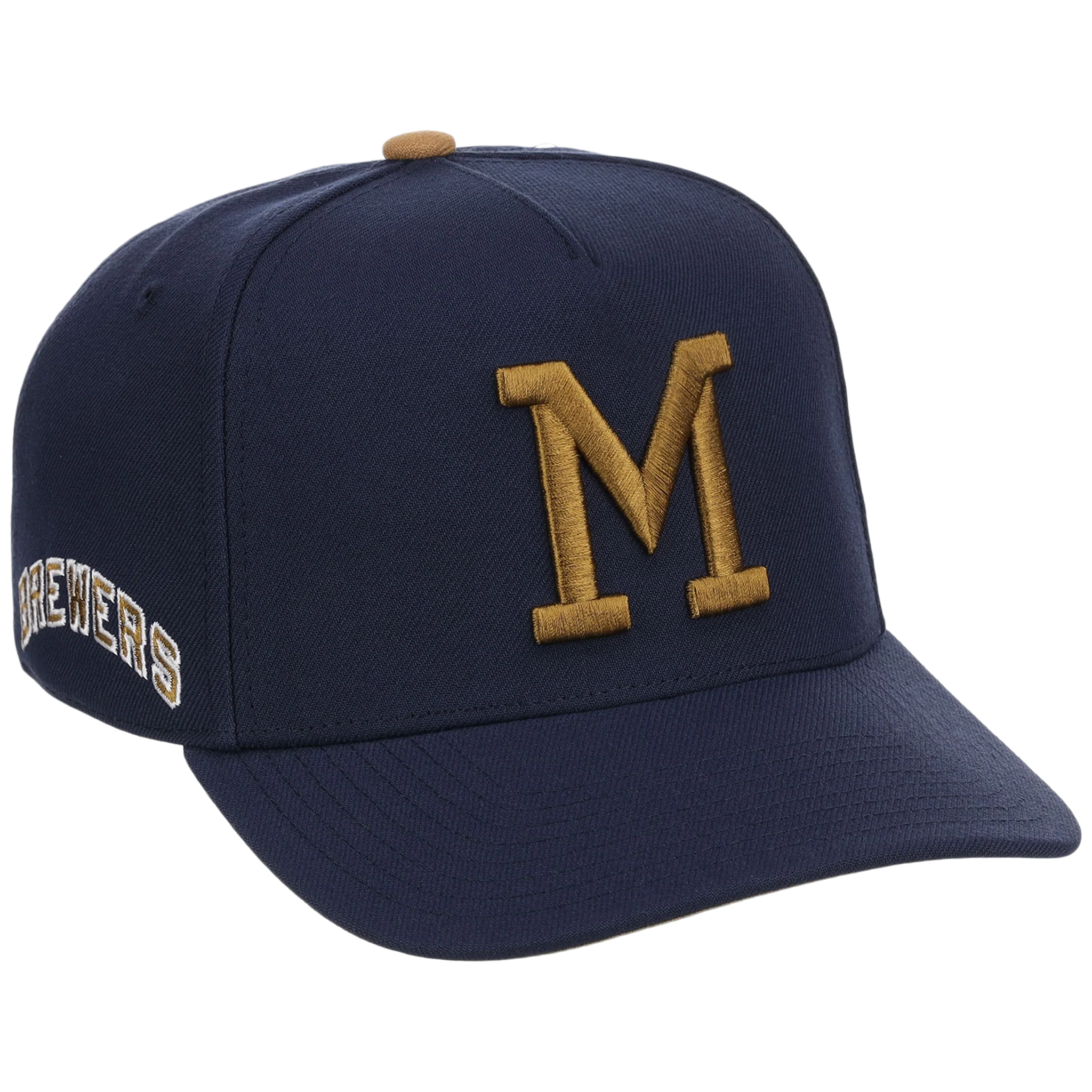 Milwaukee Brewers Mitchell & Ness MLB 'Era Flip' Heritage Series Pro Pinch - Navy/Navy