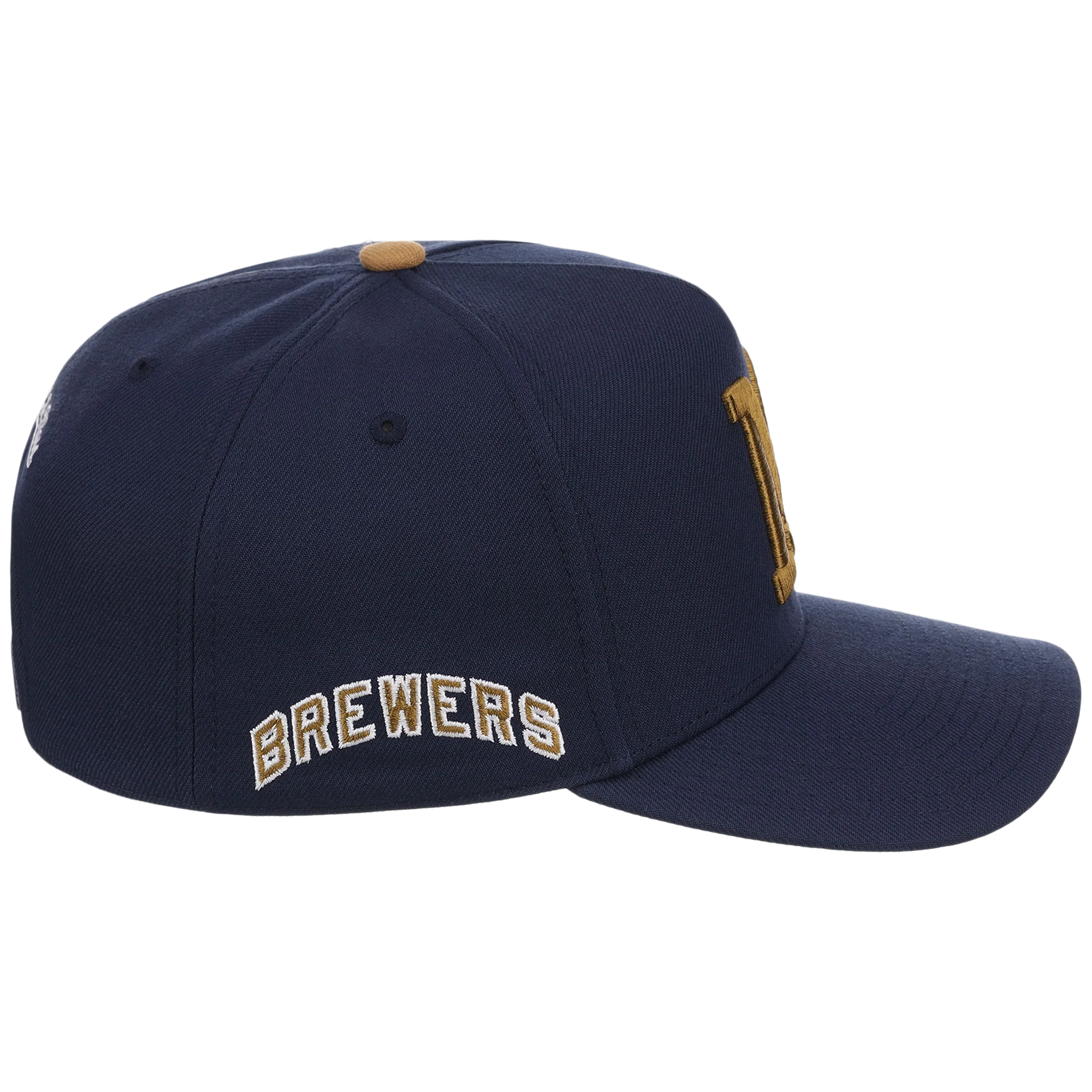 Milwaukee Brewers Mitchell & Ness MLB 'Era Flip' Heritage Series Pro Pinch - Navy/Navy - Image 3