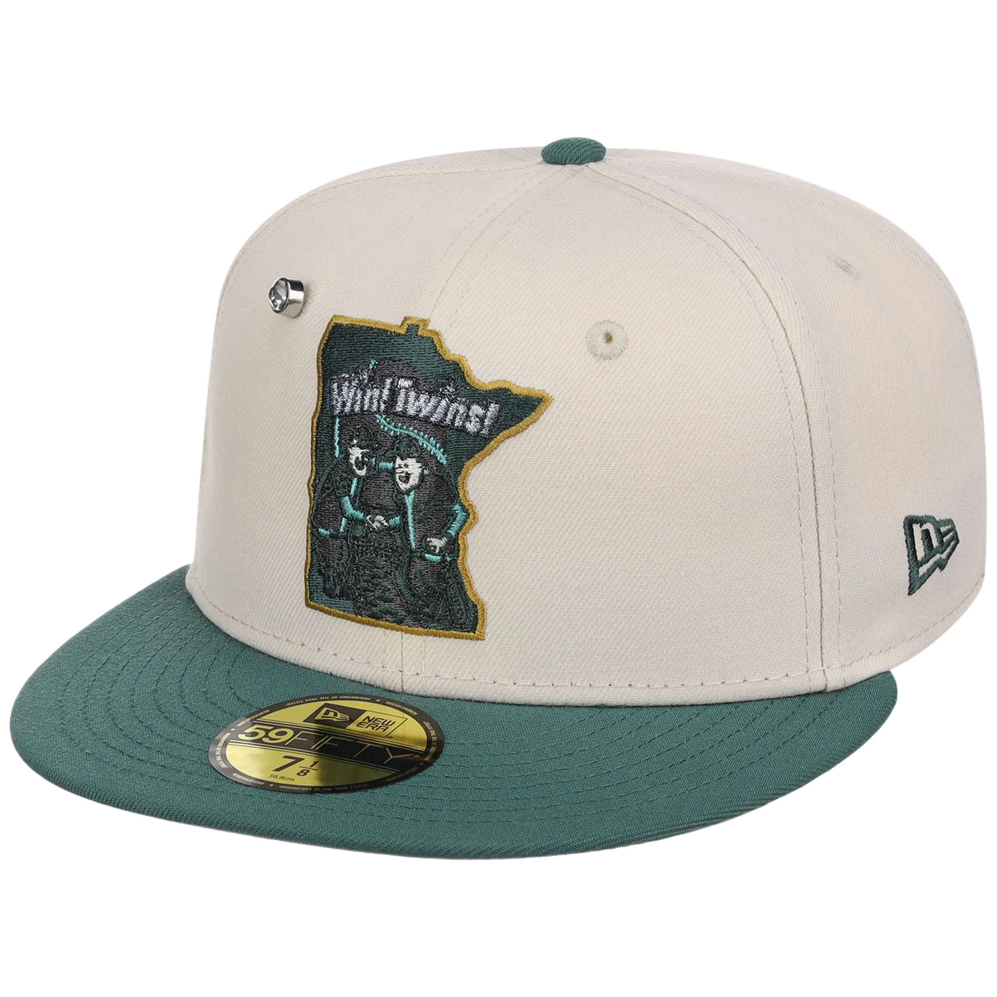 Minnesota Twins MLB Cream Lichen New Era 59FIFTY - Image 4