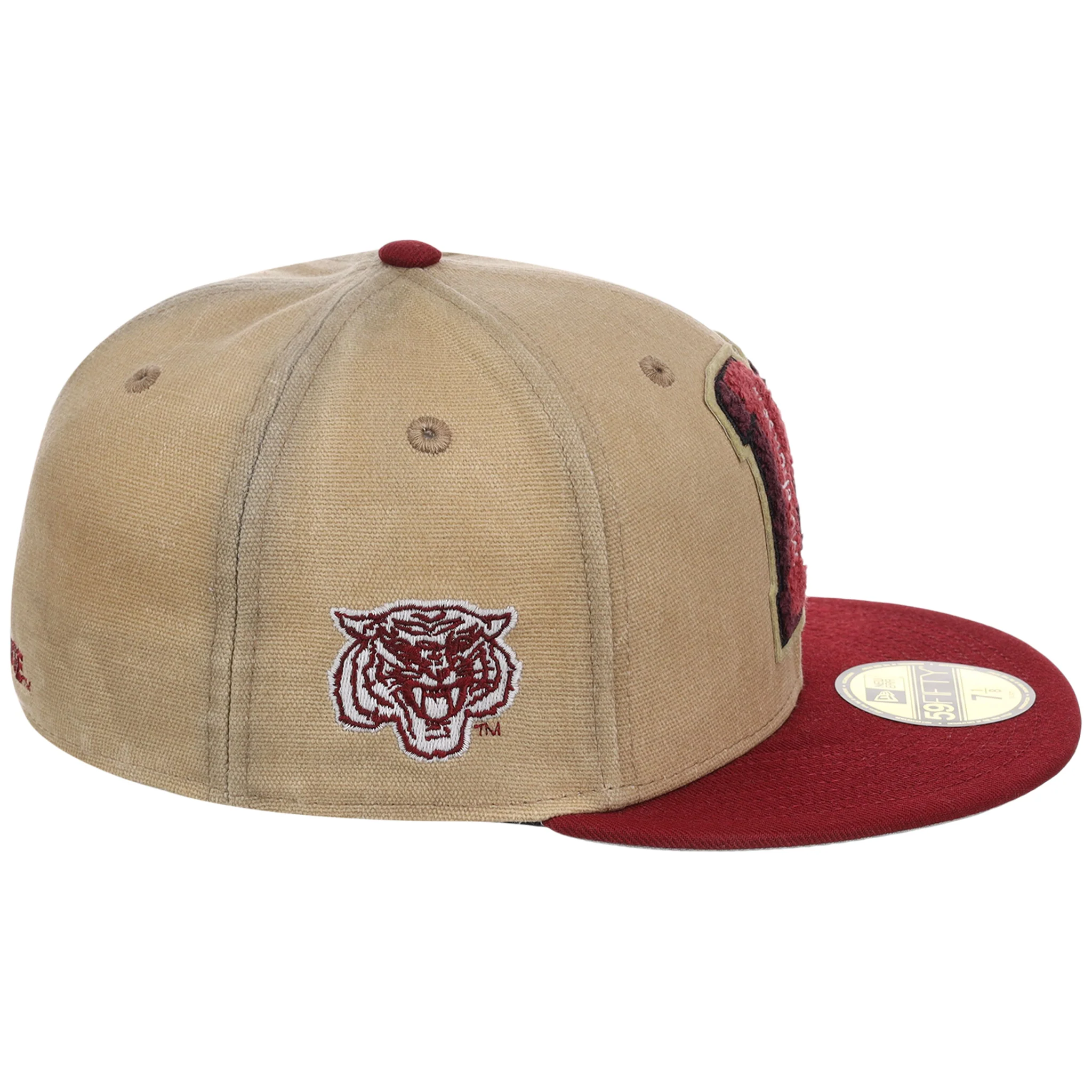 Morehouse Tigers Built by Brilliance New Era 59FIFTY - Image 3