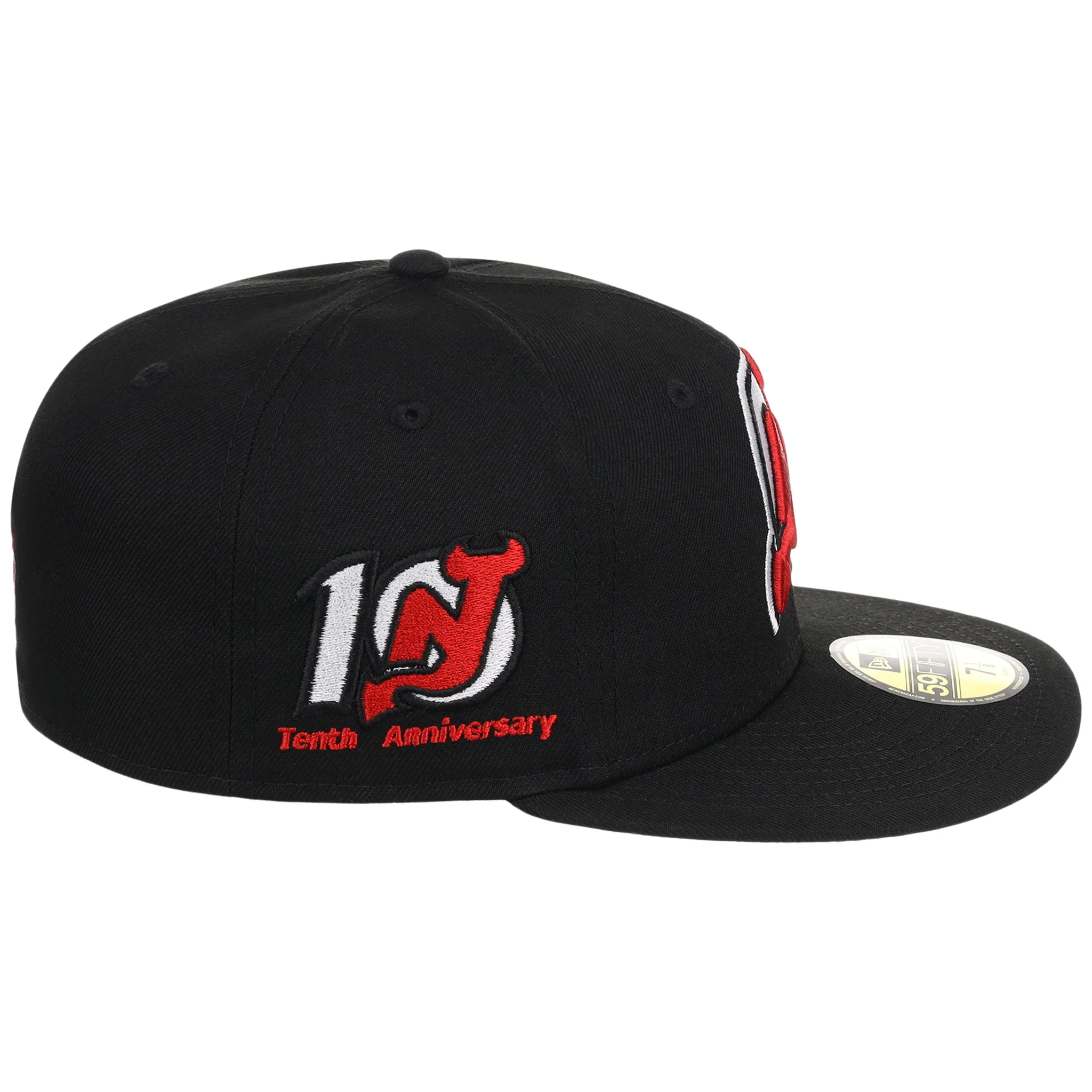 New Jersey Devils NHL Black Dome New Era 59FIFTY - Image 3