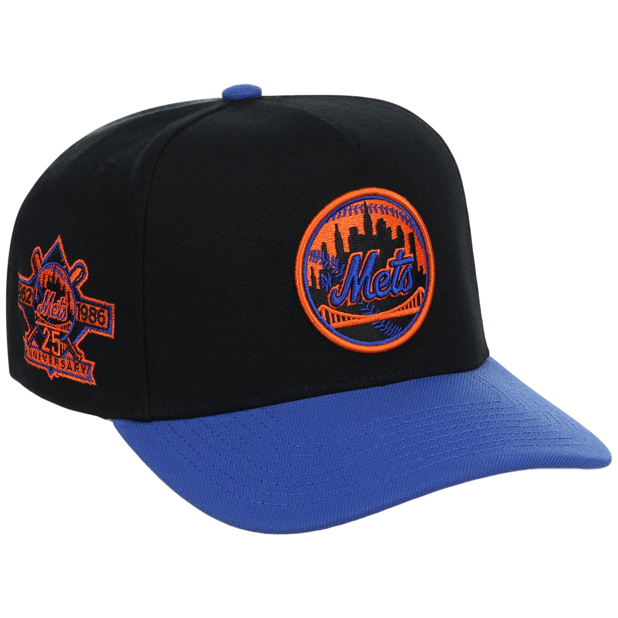 New York Mets Mitchell & Ness MLB 'Era Flip' Heritage Series Pro Pinch - Black/Royal