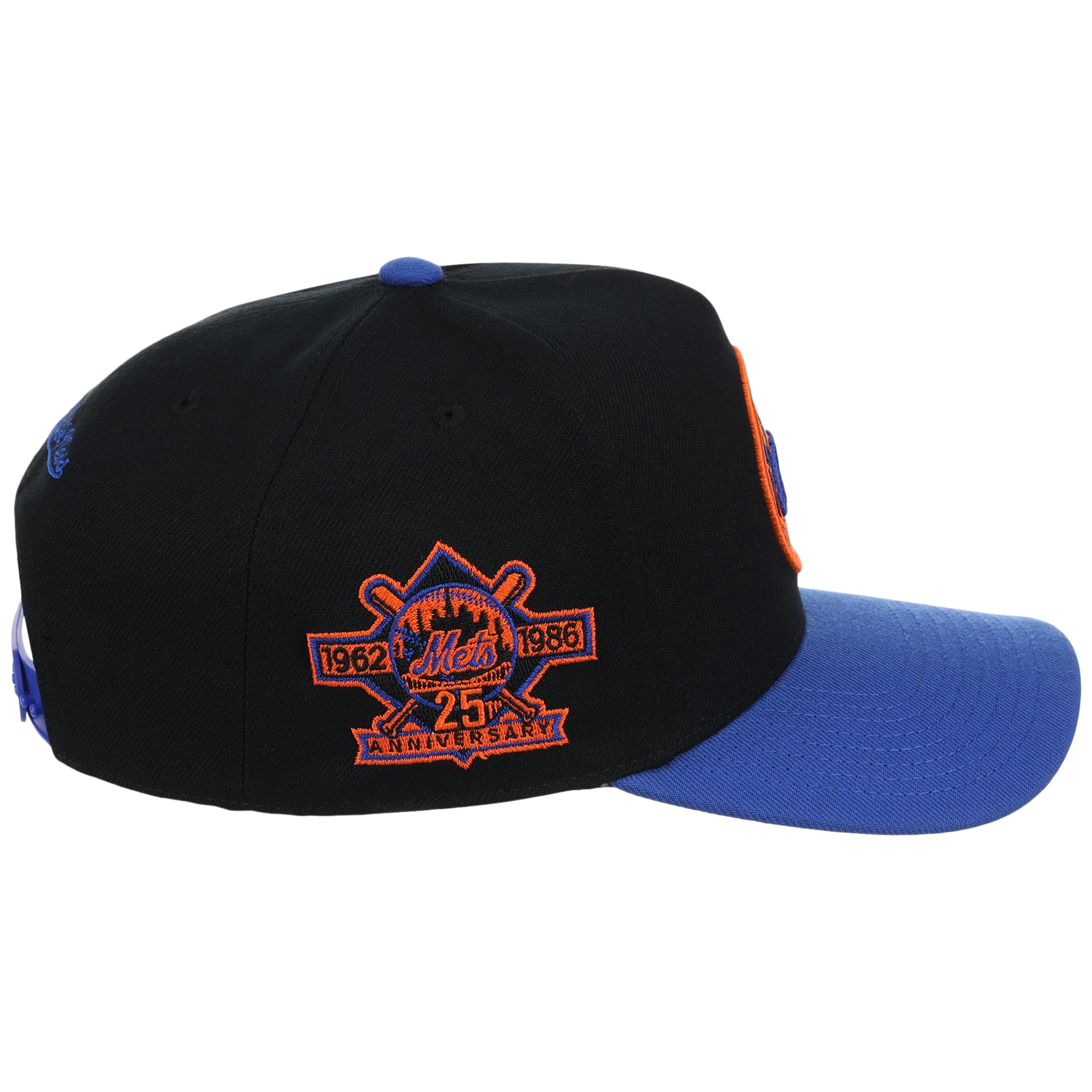 New York Mets Mitchell & Ness MLB 'Era Flip' Heritage Series Pro Pinch - Black/Royal - Image 3