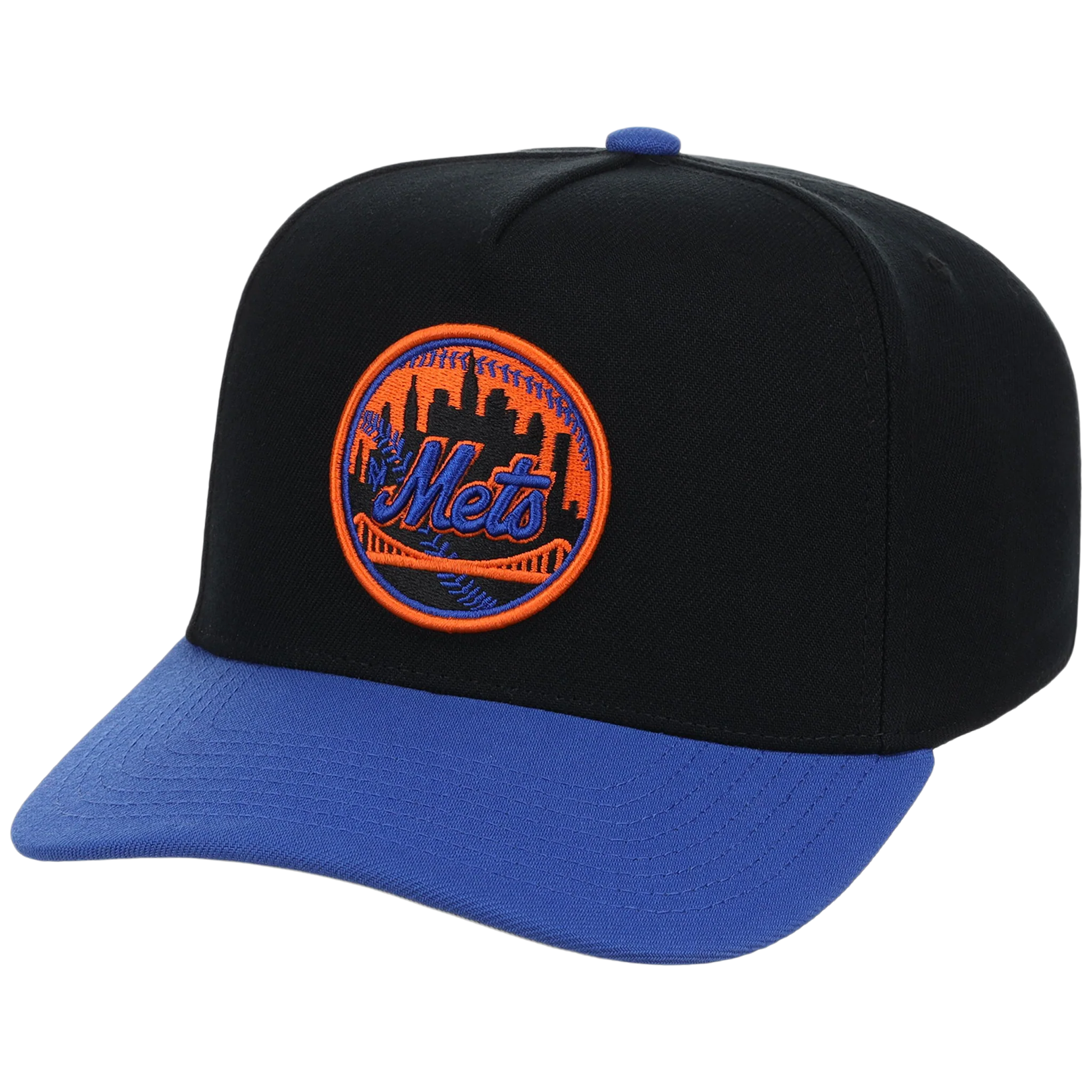 New York Mets Mitchell & Ness MLB 'Era Flip' Heritage Series Pro Pinch - Black/Royal - Image 4