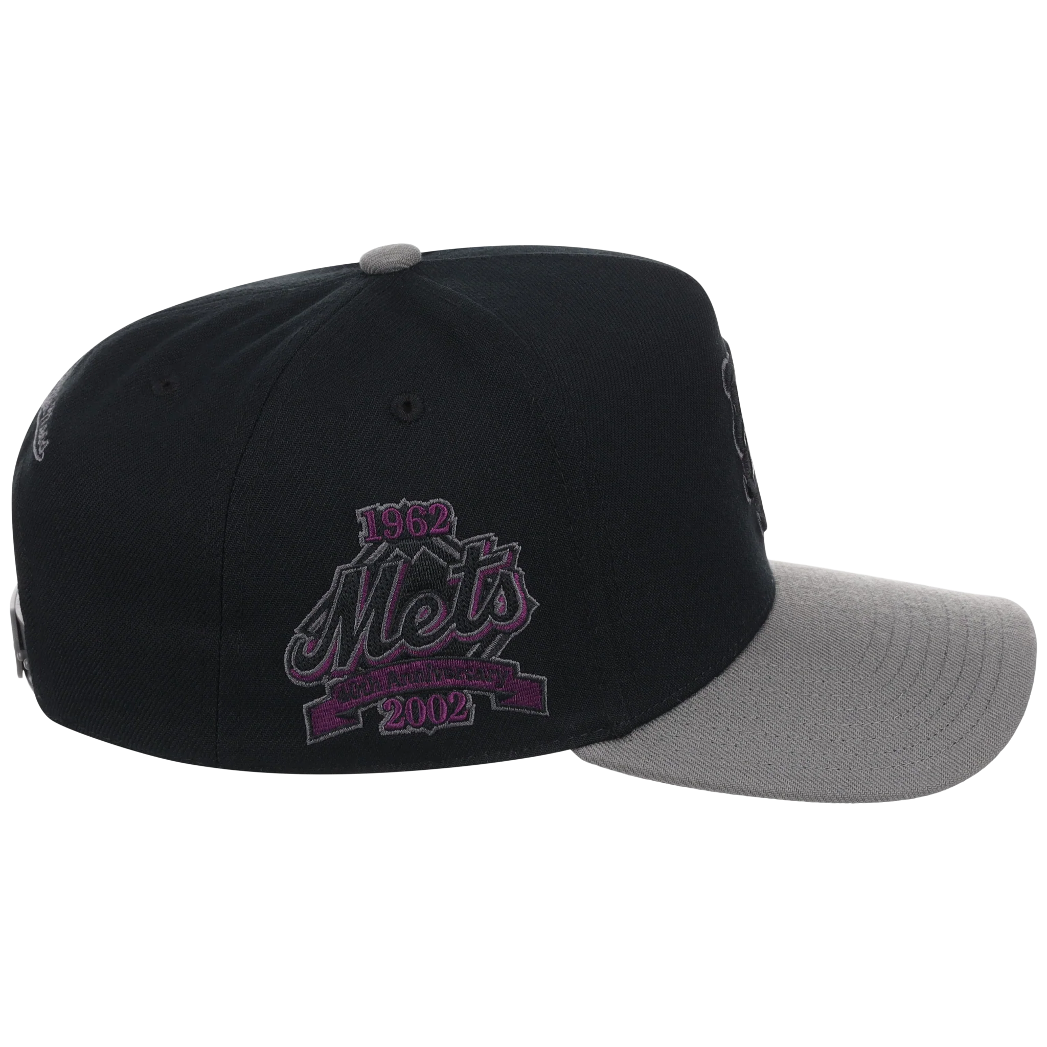 New York Mets Mitchell & Ness MLB 'Era Flip' Heritage Series Pro Pinch - Black/Gray - Image 3
