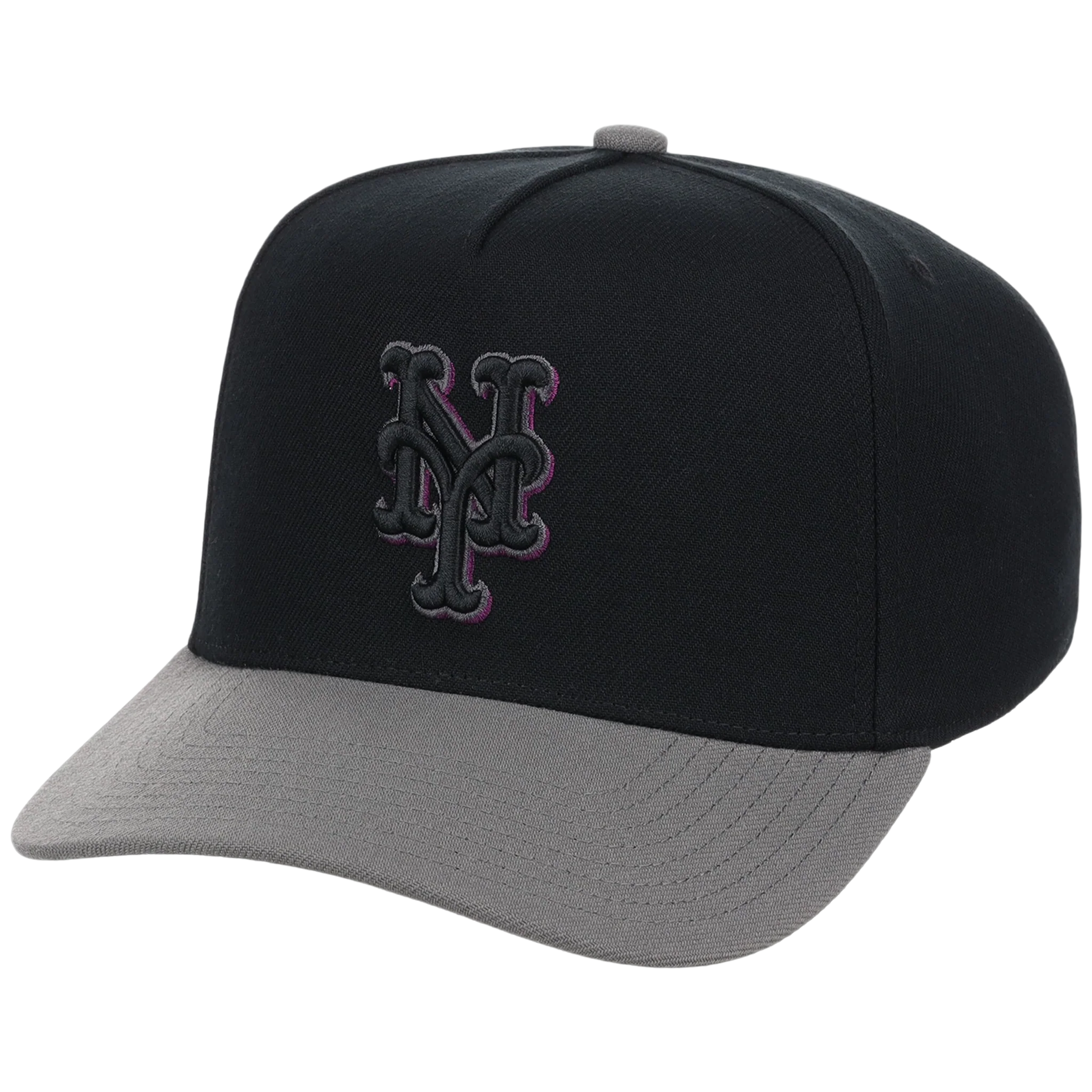 New York Mets Mitchell & Ness MLB 'Era Flip' Heritage Series Pro Pinch - Black/Gray - Image 4