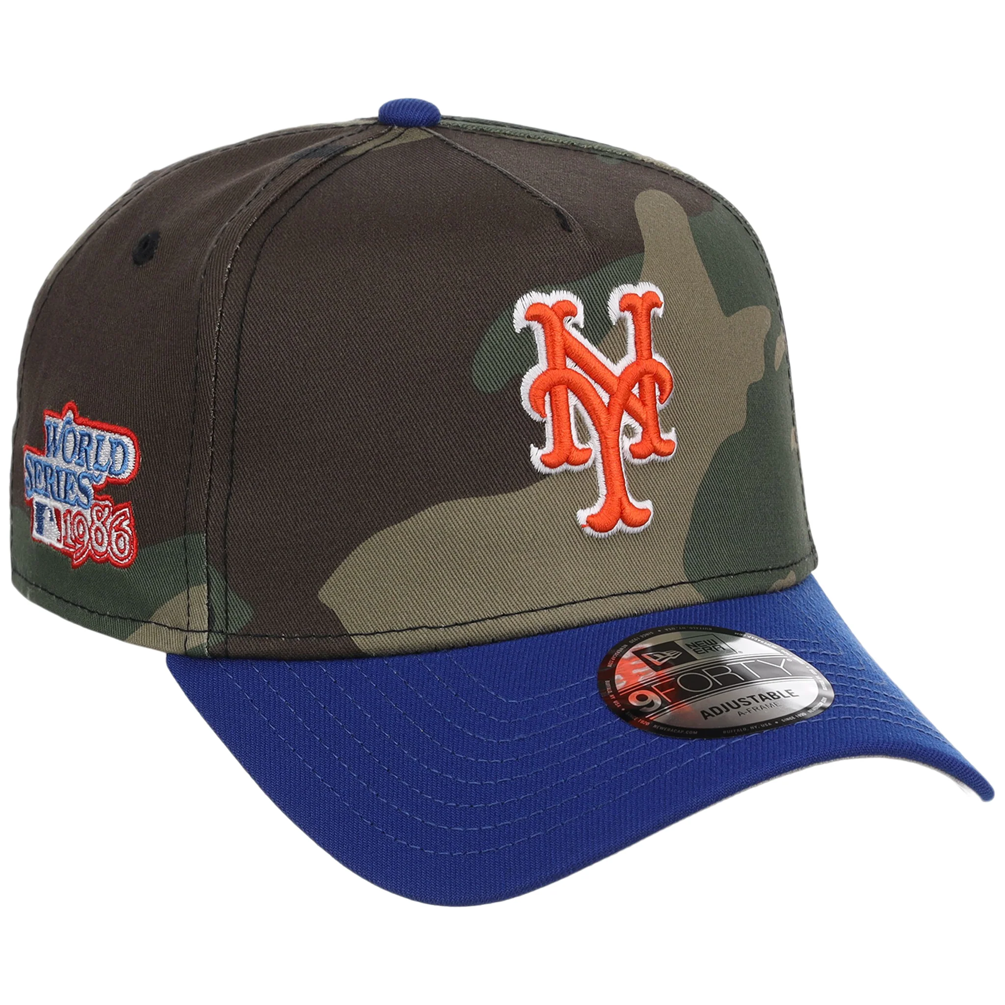 New York Mets MLB Woodland Contrast New Era 9FORTY
