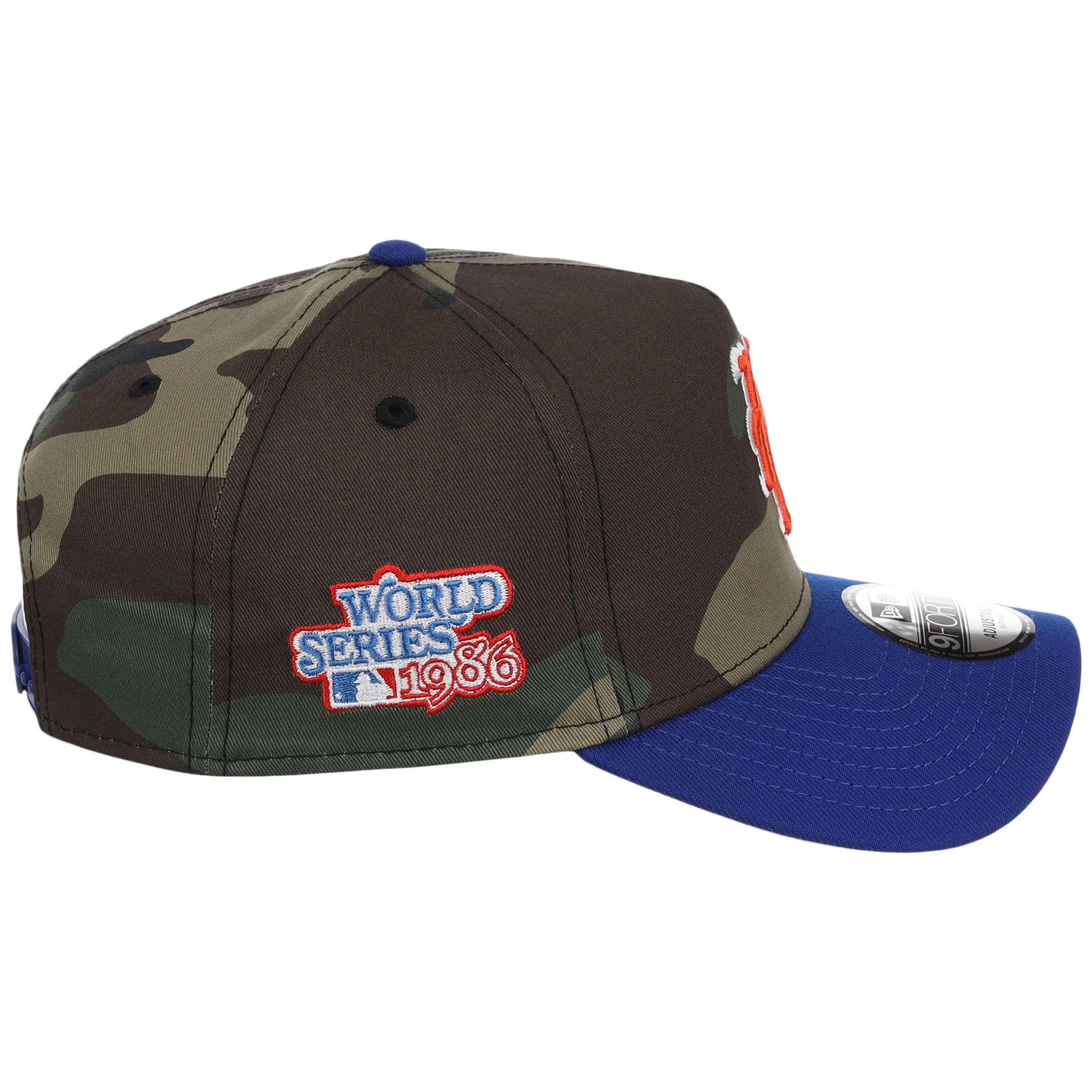 New York Mets MLB Woodland Contrast New Era 9FORTY - Image 3