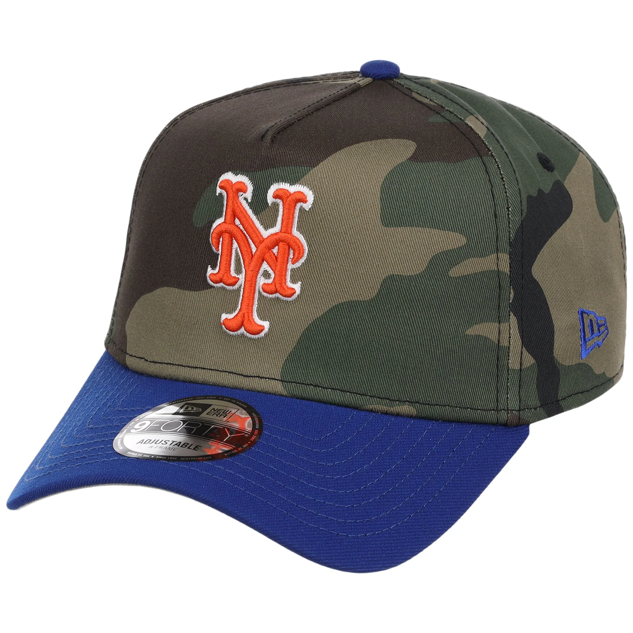 New York Mets MLB Woodland Contrast New Era 9FORTY - Image 4