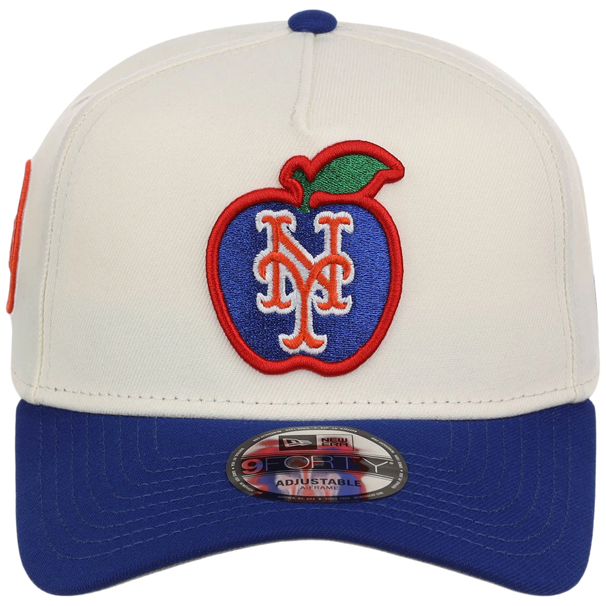 New York Mets - New York Crown the City - Apple New Era 9FORTY - Chrome/Royal - Image 5