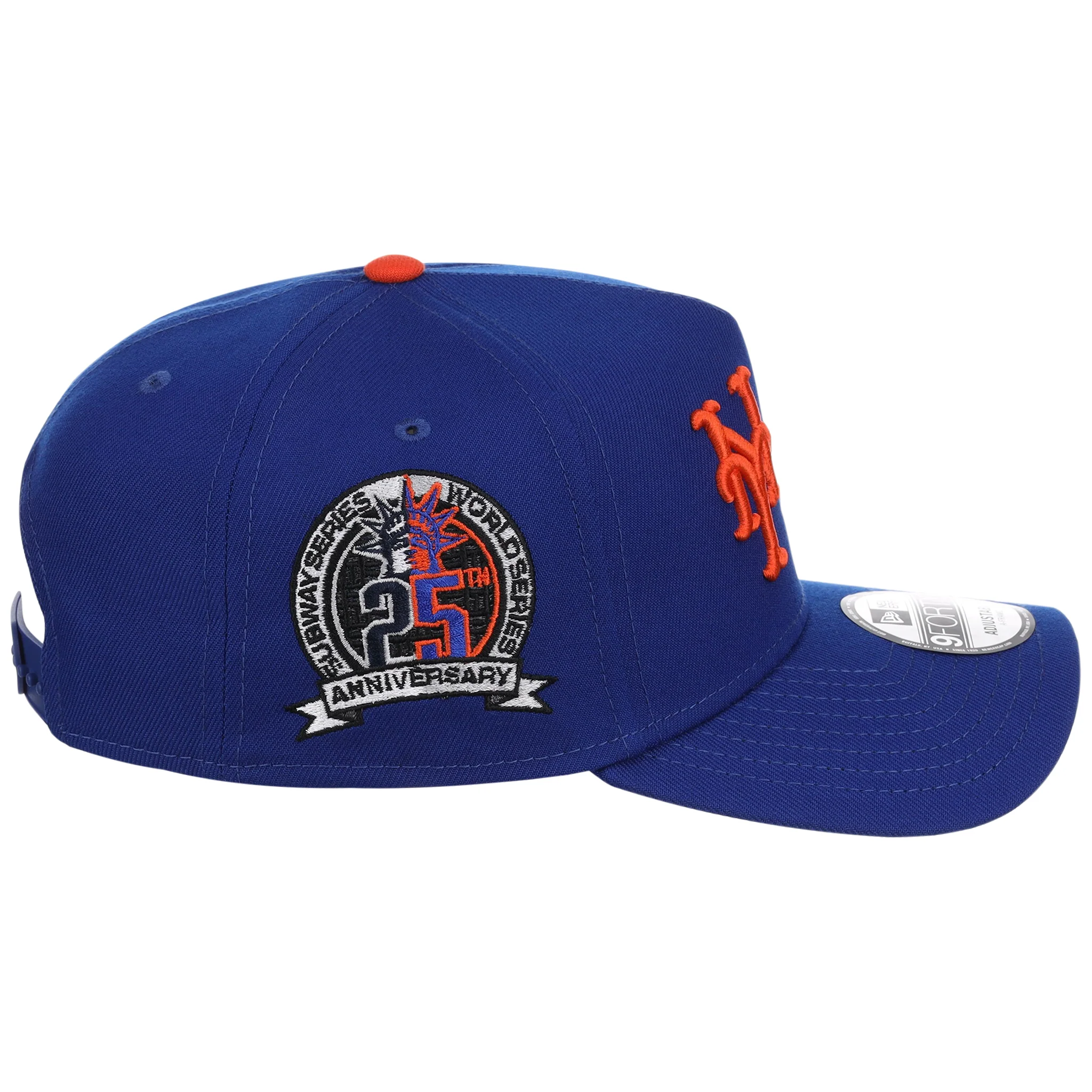 New York Mets - New York Crown the City - Double Whammy New Era 9FORTY - Navy/Navy - Image 3