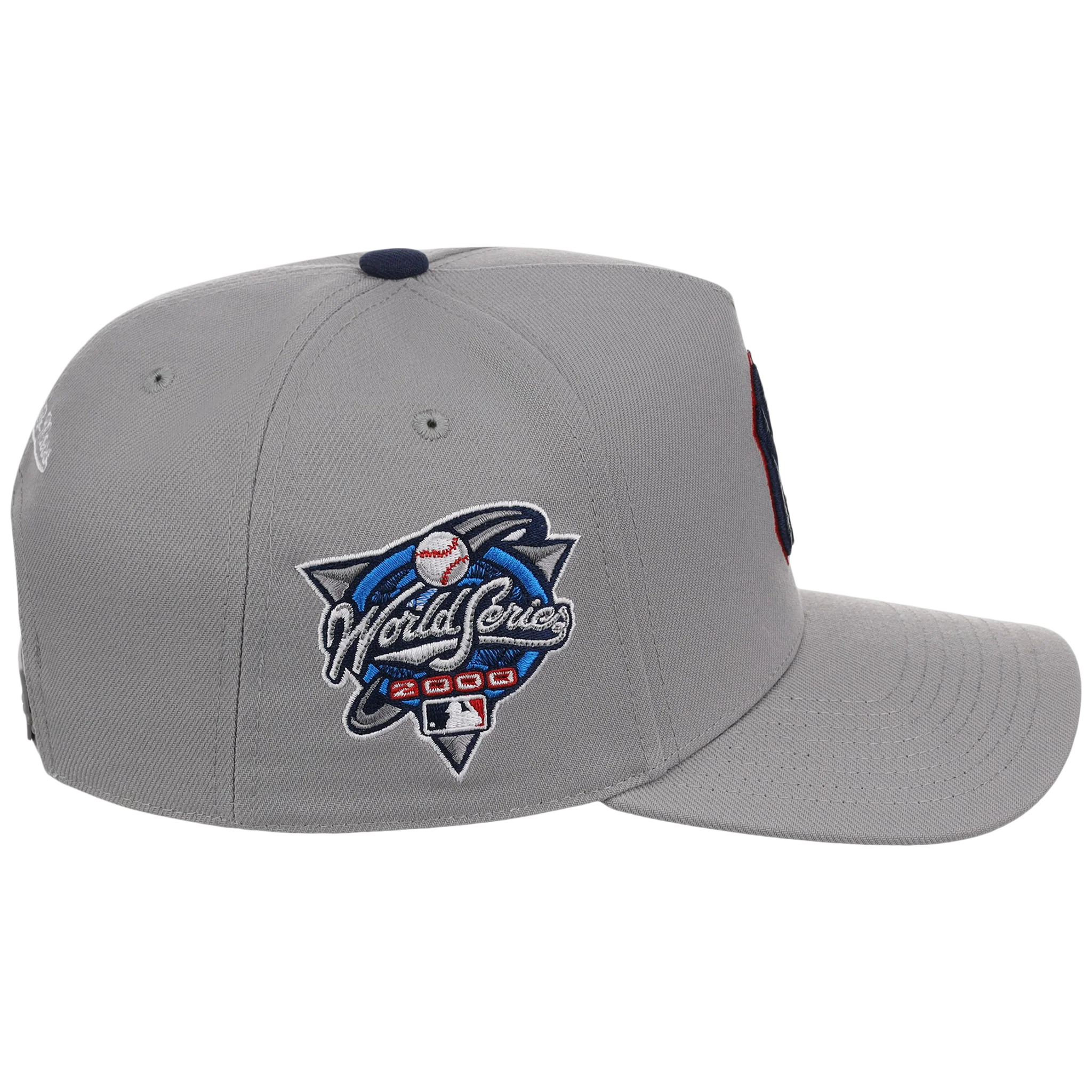 New York Yankees Mitchell & Ness MLB 'Era Flip' Heritage Series Pro Pinch - Grey/Grey - Image 3