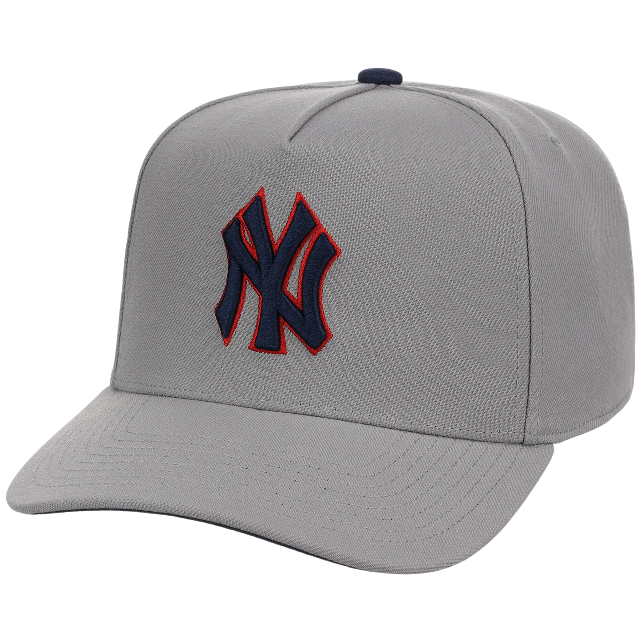 New York Yankees Mitchell & Ness MLB 'Era Flip' Heritage Series Pro Pinch - Grey/Grey - Image 4