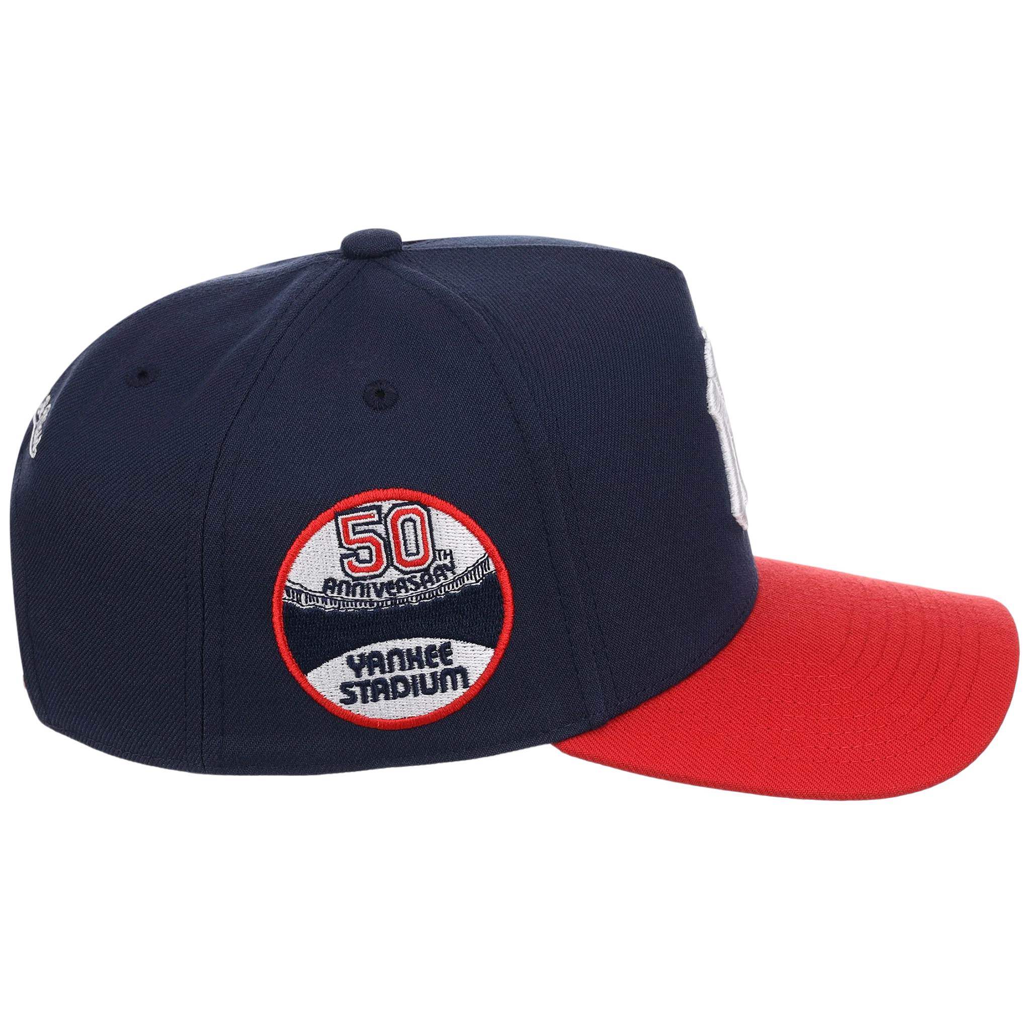 New York Yankees Mitchell & Ness MLB 'Era Flip' Heritage Series Pro Pinch - Navy/Red - Image 3
