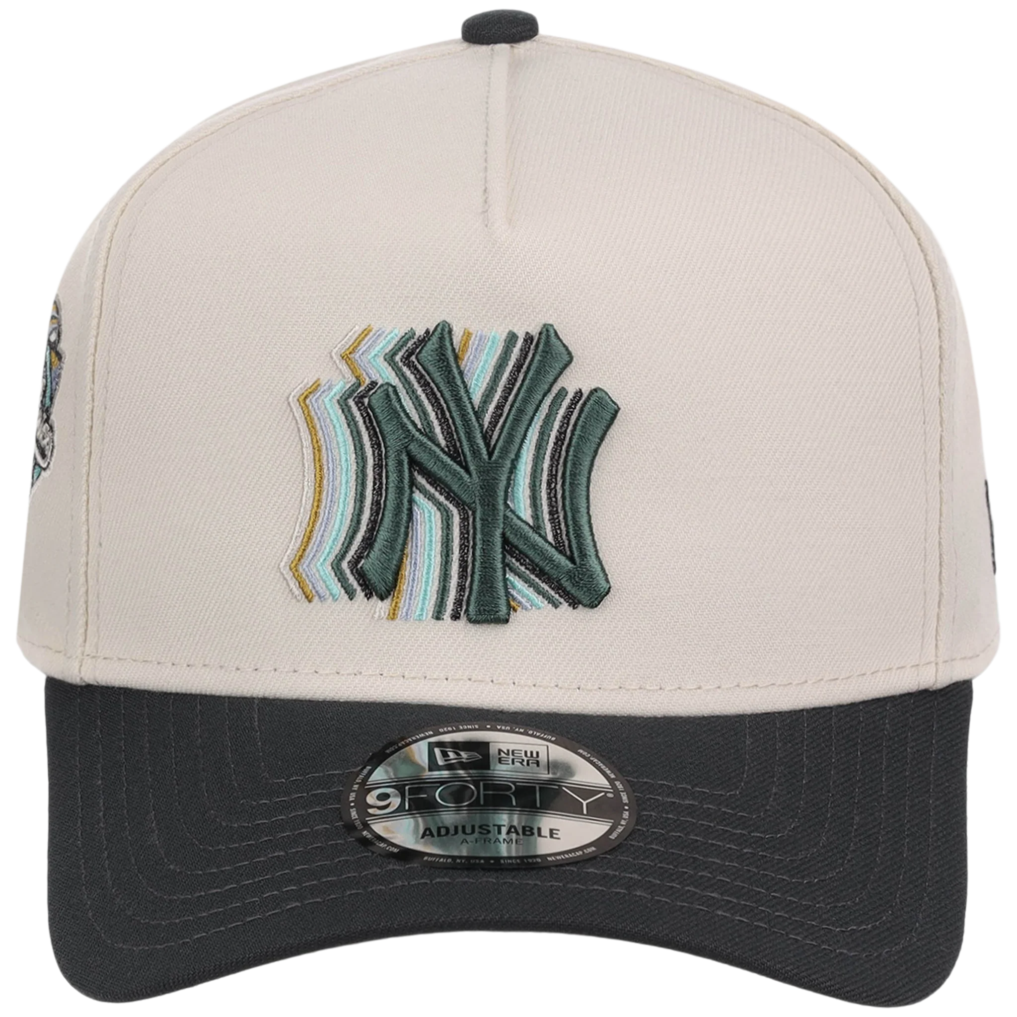 New York Yankees MLB Cream Clouds New Era 9FORTY - Image 5